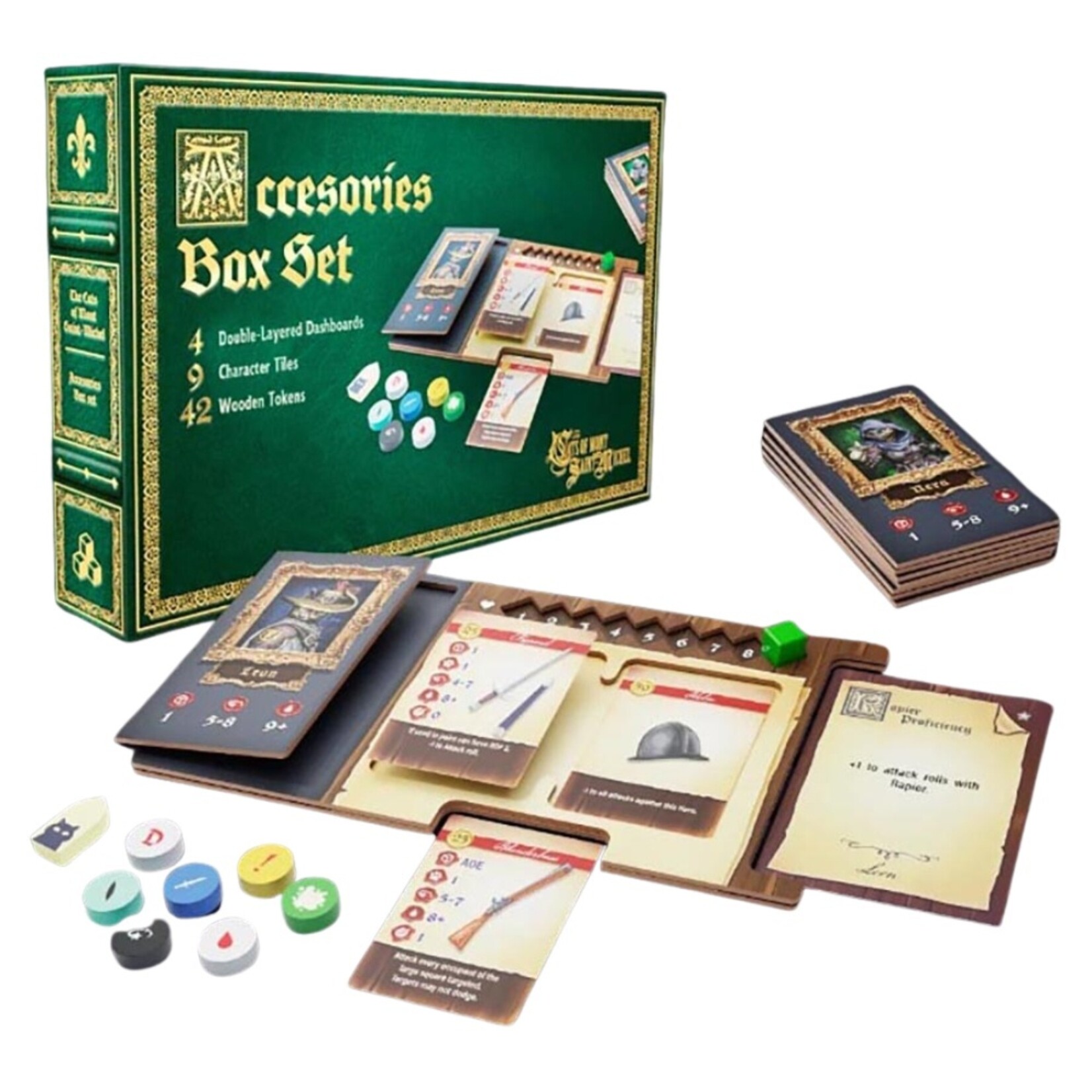 The Cats of Mont Saint Michel DELUXE Set - EN