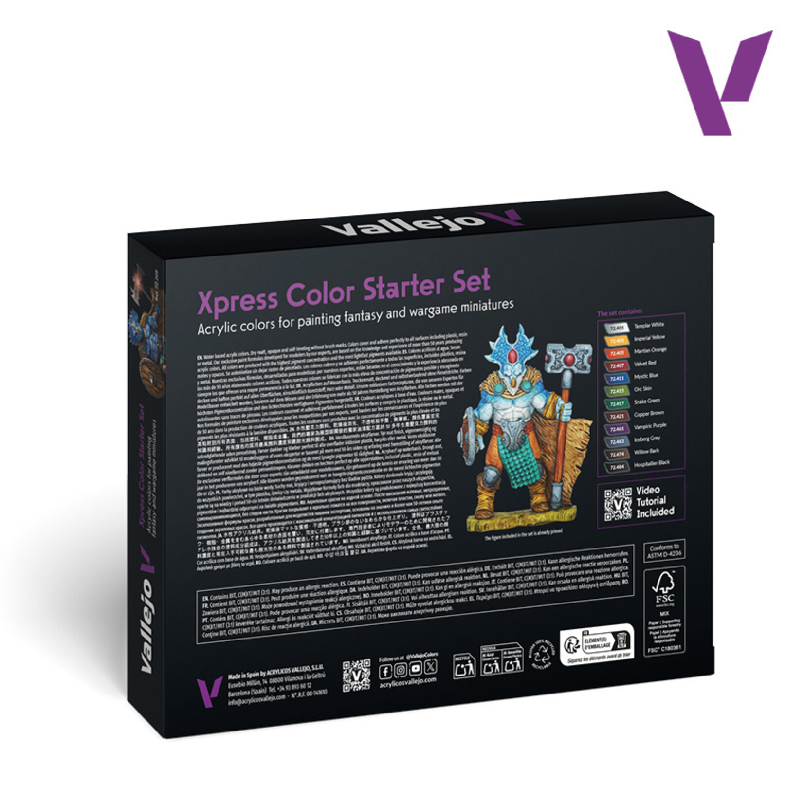 Vallejo Vallejo - Xpress Color - Starter Set