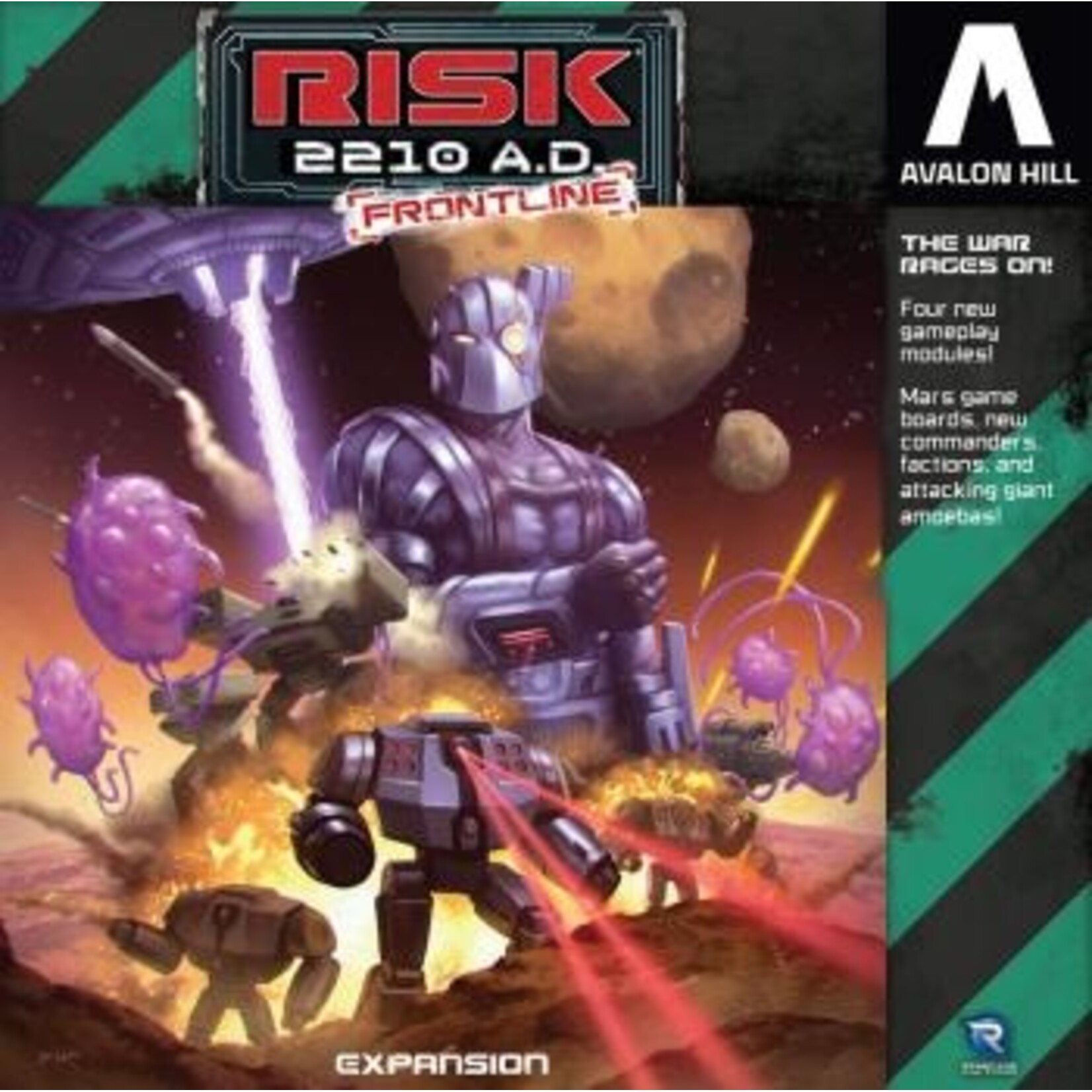 Hasbro Risk 2210 A.D. Frontline Expansion - EN
