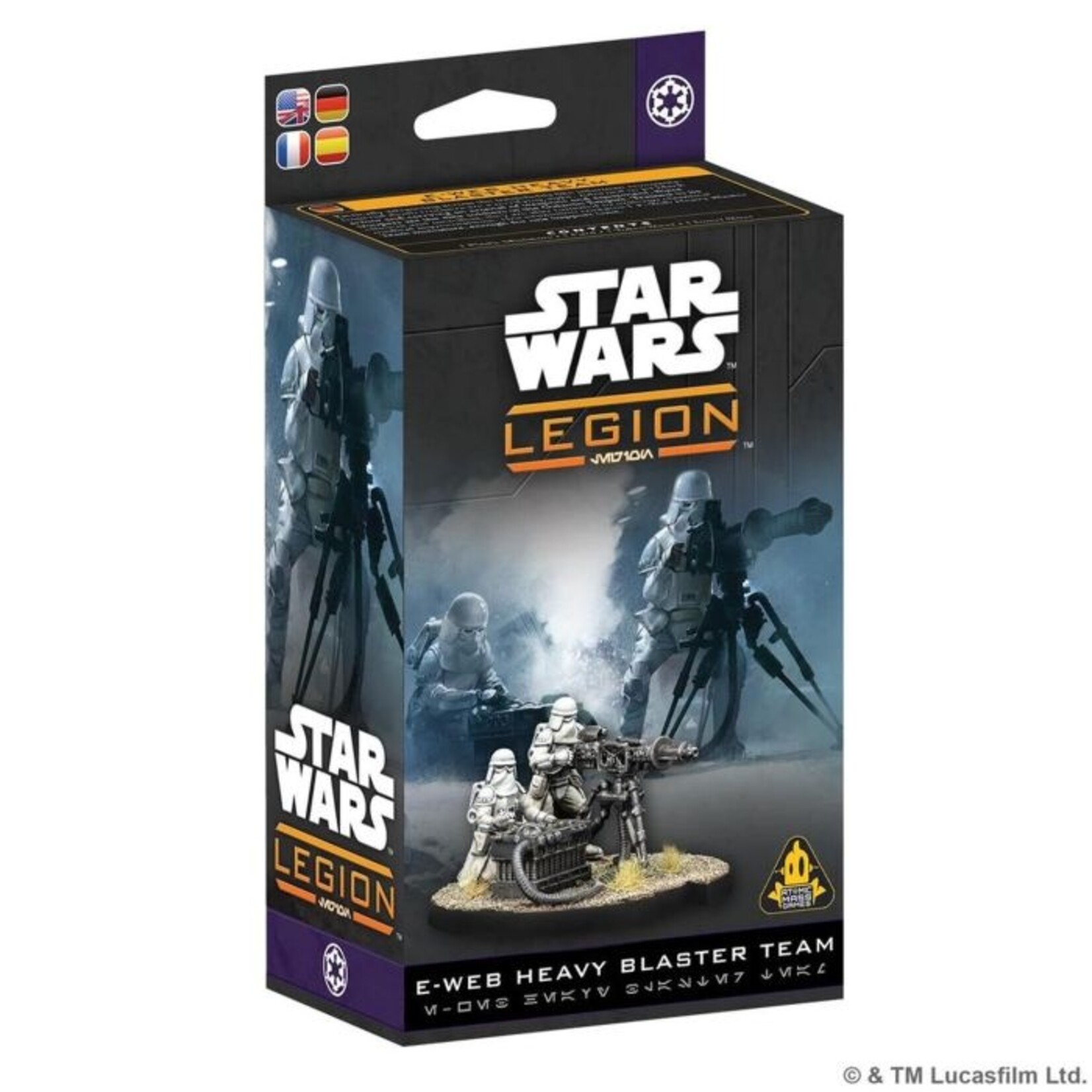 Star wars: Legion Star Wars: Legion - E-Web Heavy Blaster Team