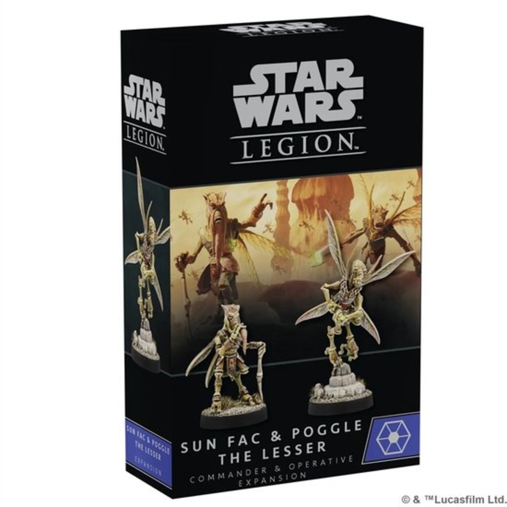 Star wars: Legion Star Wars Legion - Sun Fac & Poggle the Lesser Commander Expansion - EN