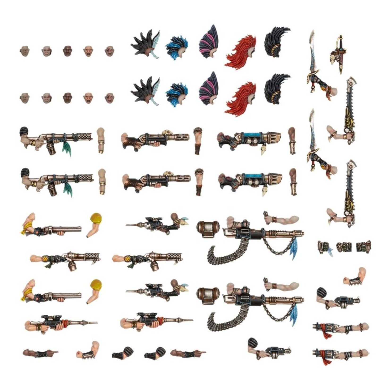 Warhammer: Necromunda Necromunda: Escher Weapons & Upgrades
