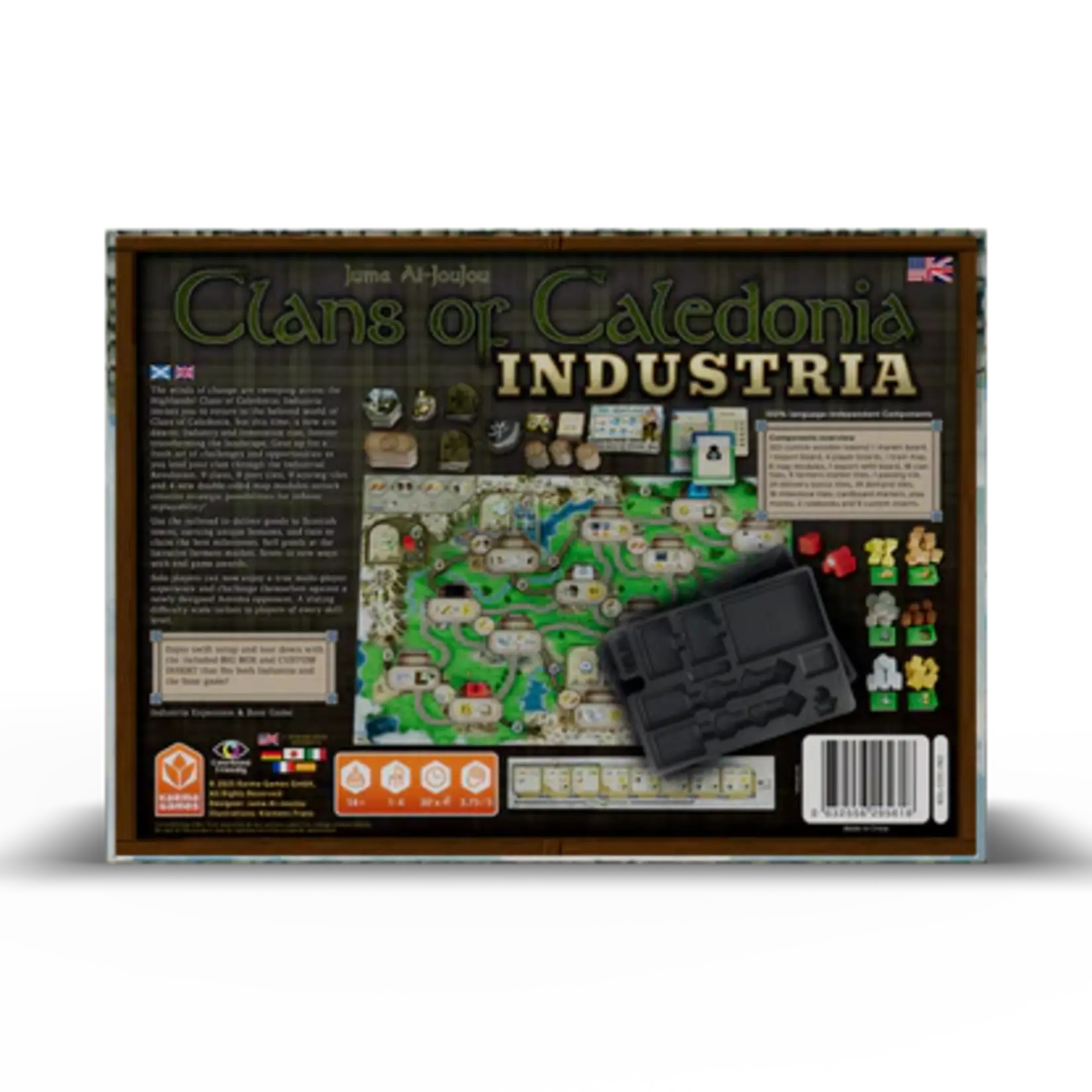 karma games Clans of Caledonia Industria Bundle (Base Game + Expansion)