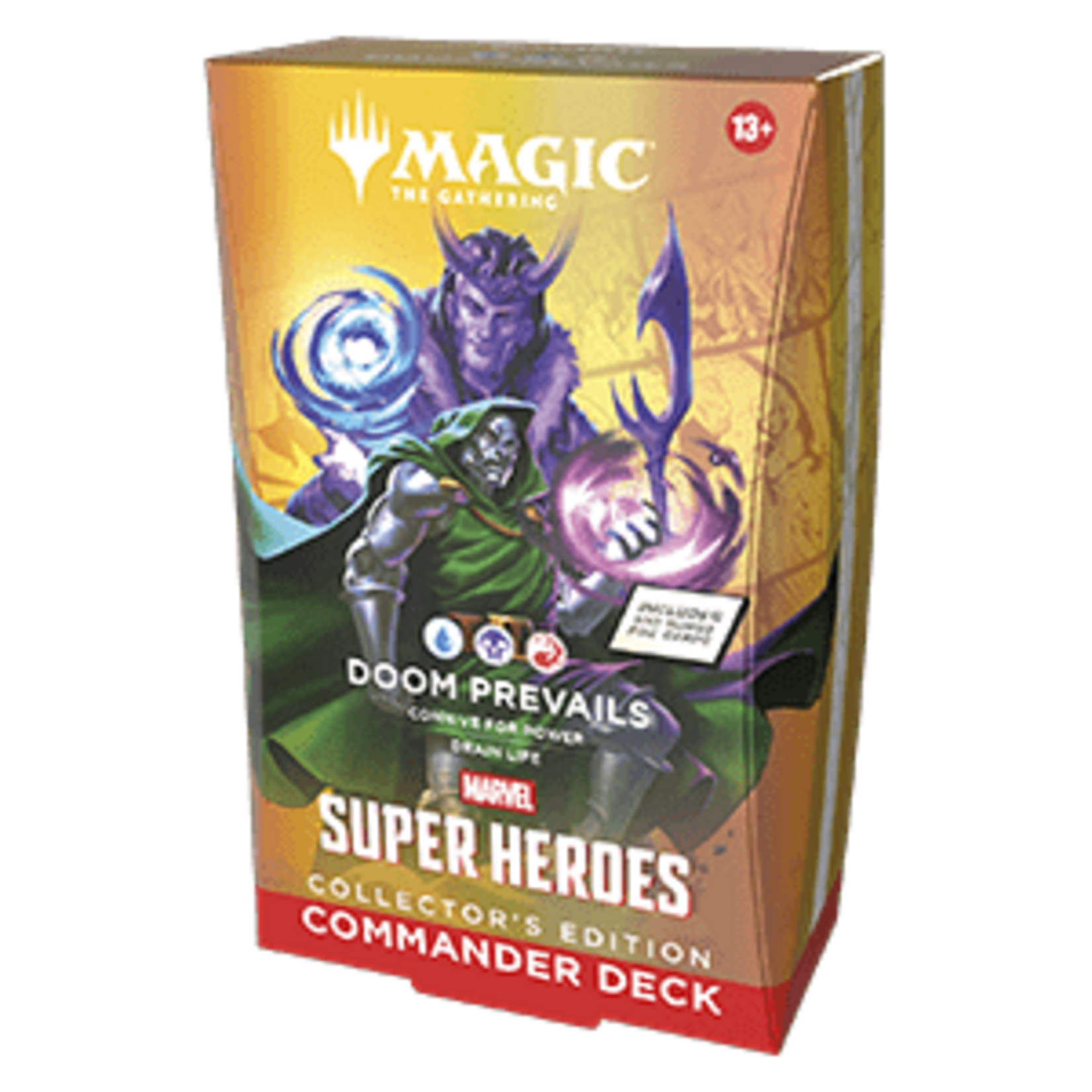 Magic the gathering Marvel Super Heroes - Magic The gathering - Commander Deck - Doom Prevails