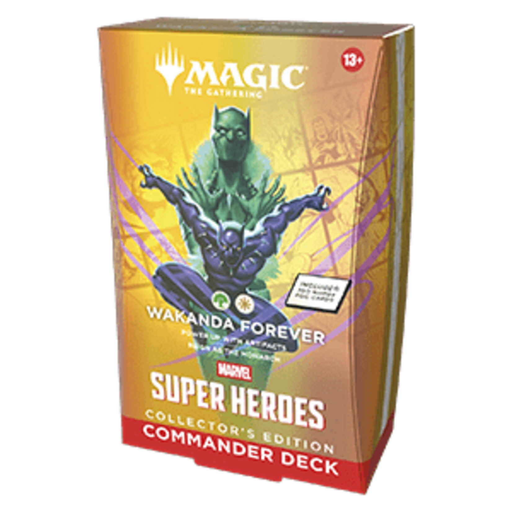 Magic the gathering Marvel Super Heroes - Magic The gathering - Commander Deck - Wakanda Forever