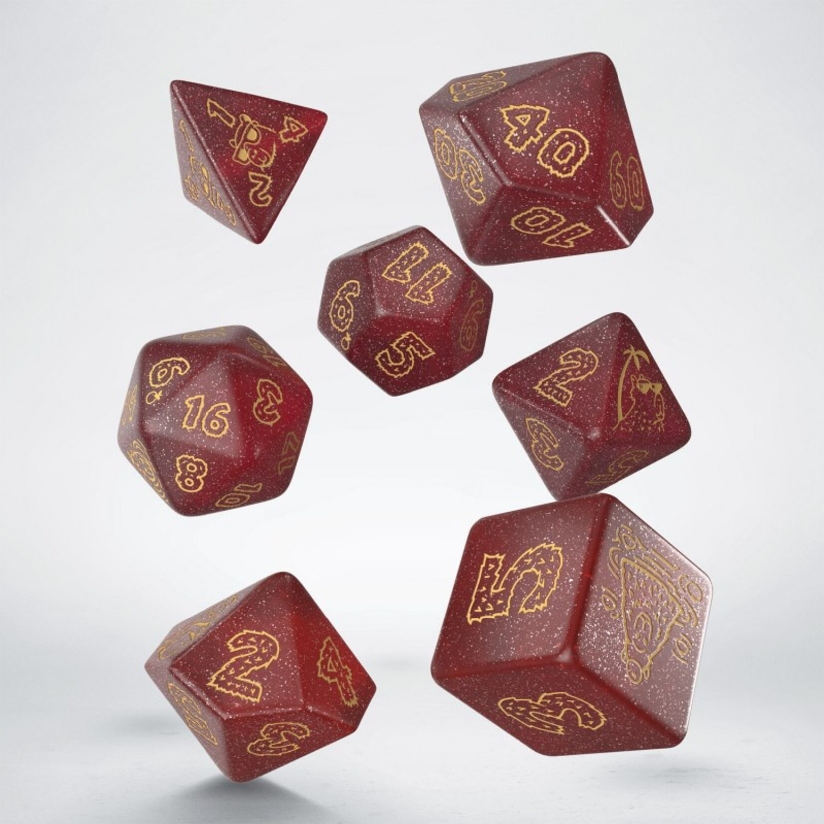 q workshop Capybara Dice Set: Chillo
