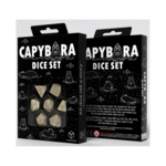 q workshop Capybara Dice Set: Sleepie