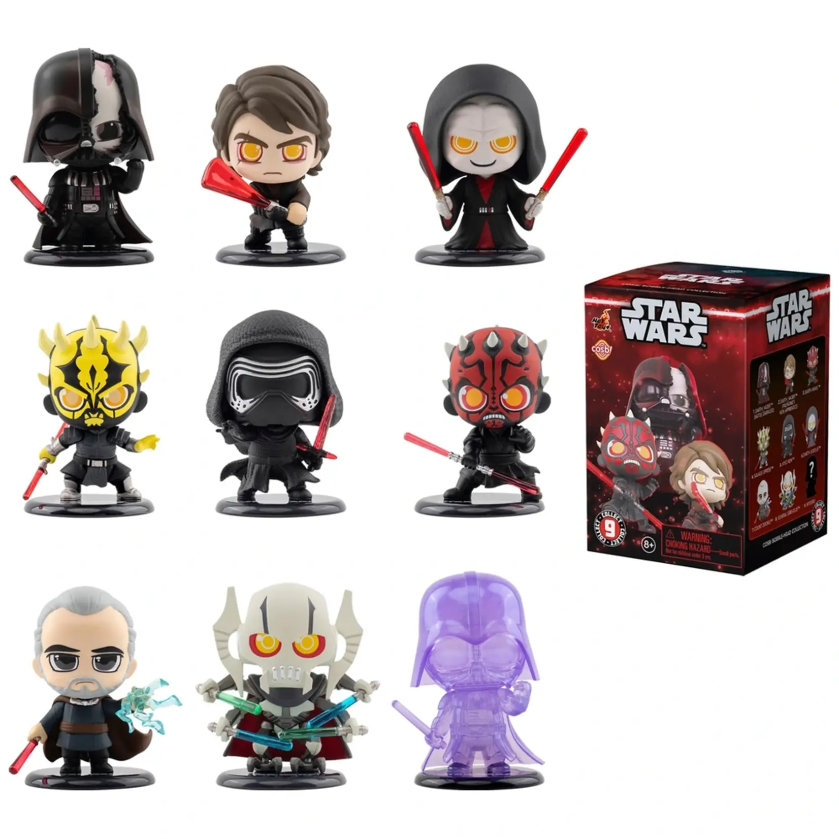 Cosbi Star Wars Cosbi Mini Figures Dark Side 8 cm Blind Box