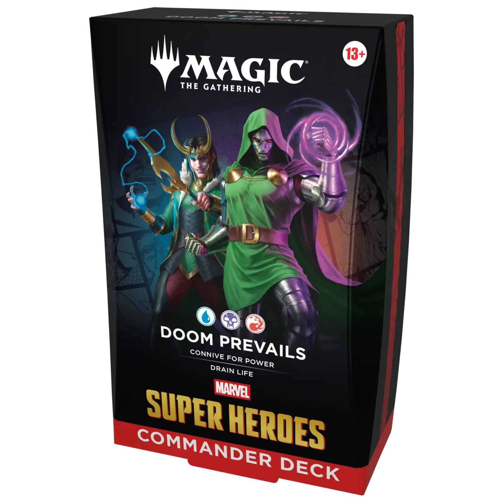 Magic the gathering Marvel Super Heroes - Magic The gathering - Commander Deck - Doom Prevails