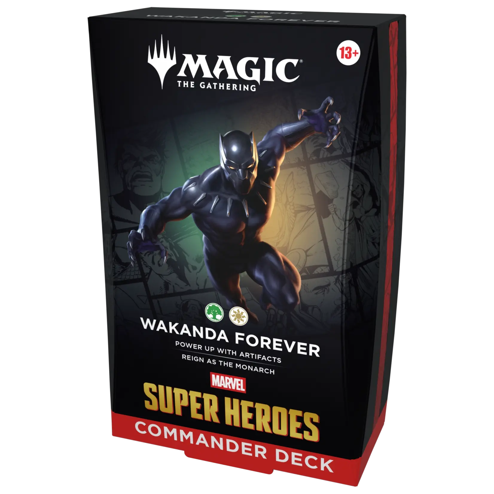 Magic the gathering Marvel Super Heroes - Magic The gathering - Commander Deck - Wakanda Forever