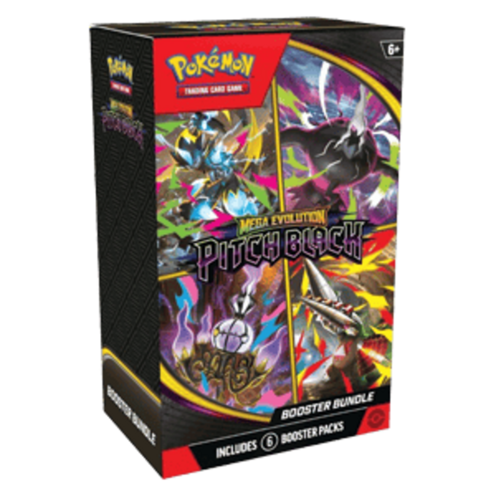 Pokémon (pre-order ships 17/07/2026) Pokémon: Pitch Black Booster Bundle (6 packs)