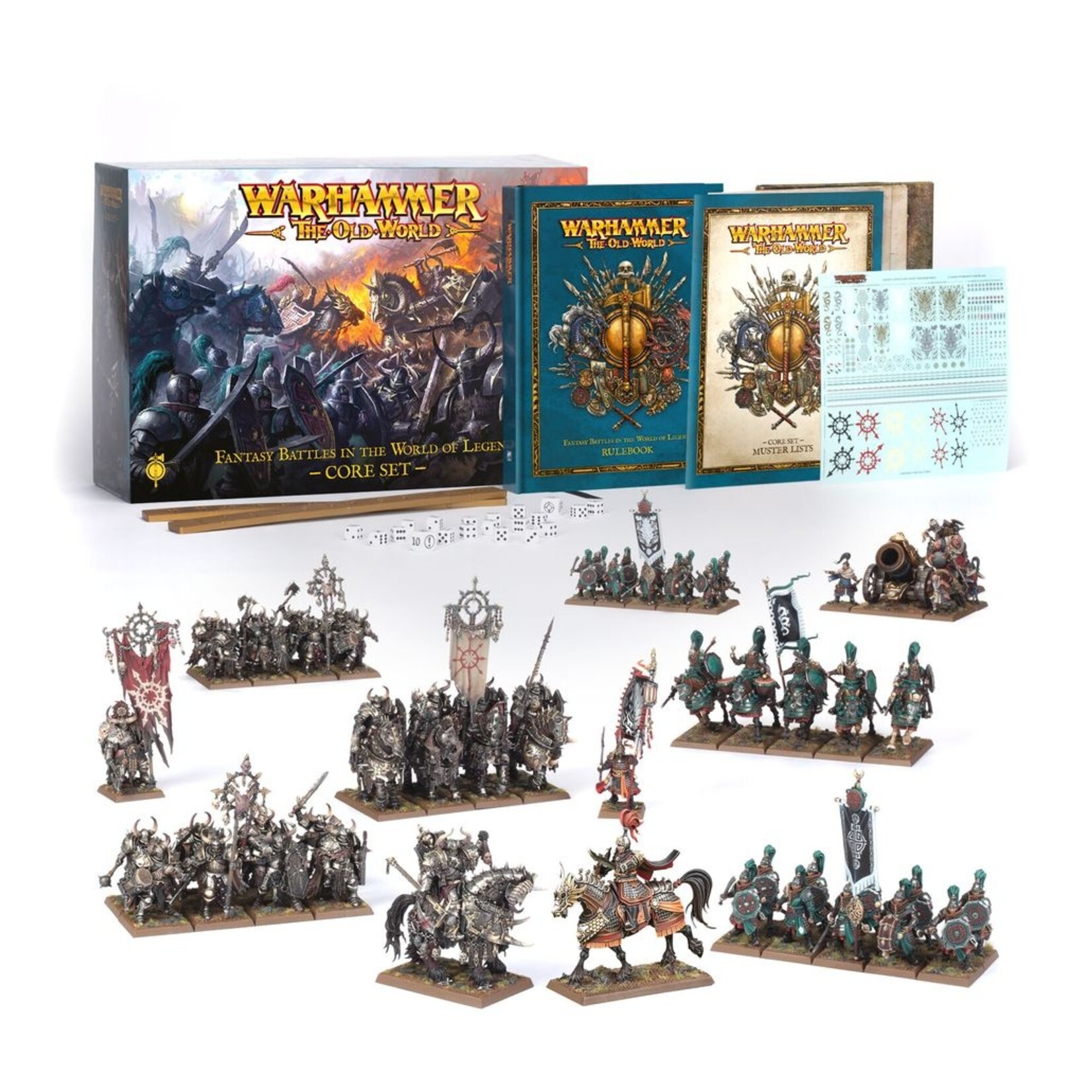 warhammer the old world Pre-Order Ships On 18/07) Warhammer: The Old World: Core Set (Eng)