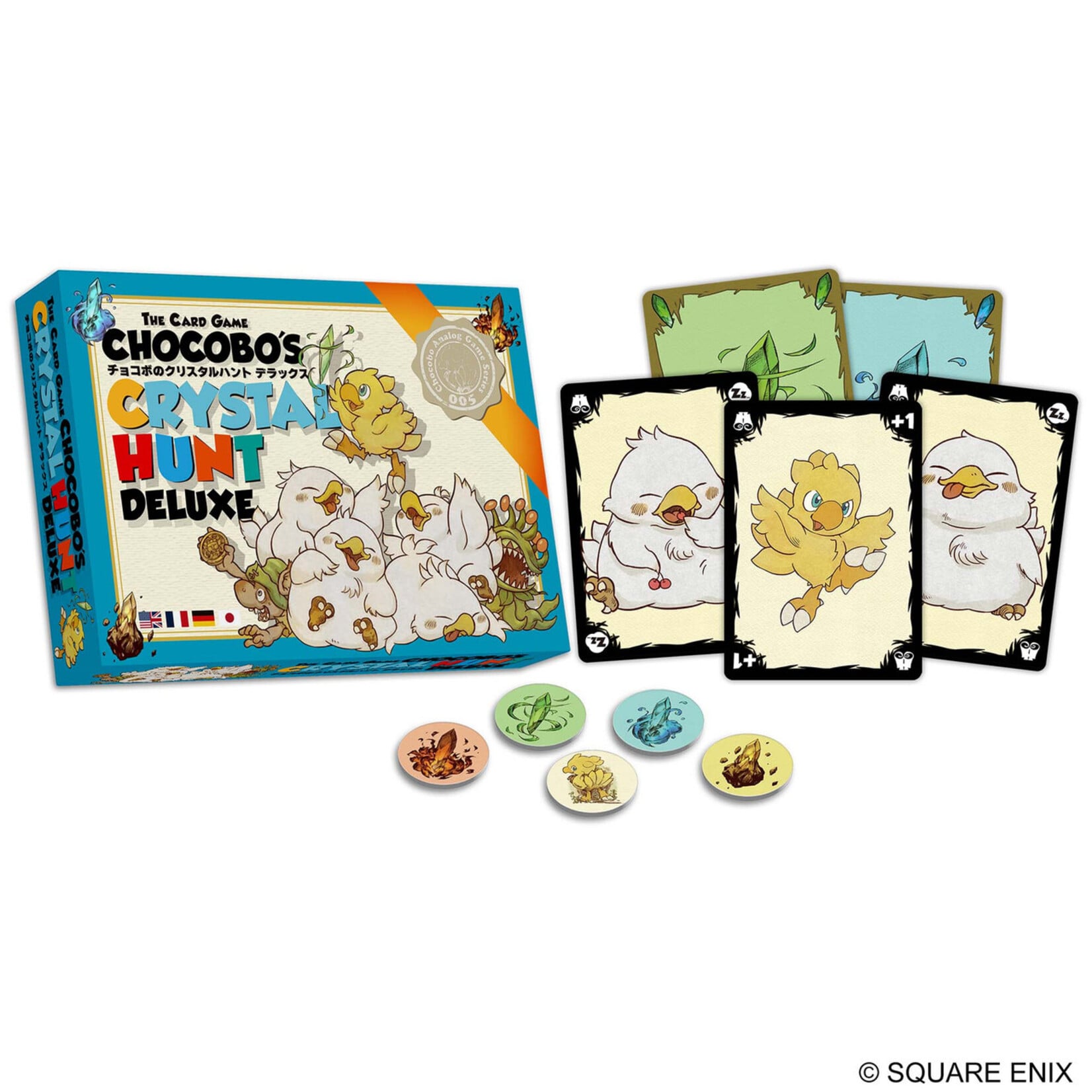 Square Enix The Card Game CHOCOBO'S CRYSTAL HUNT DELUXE