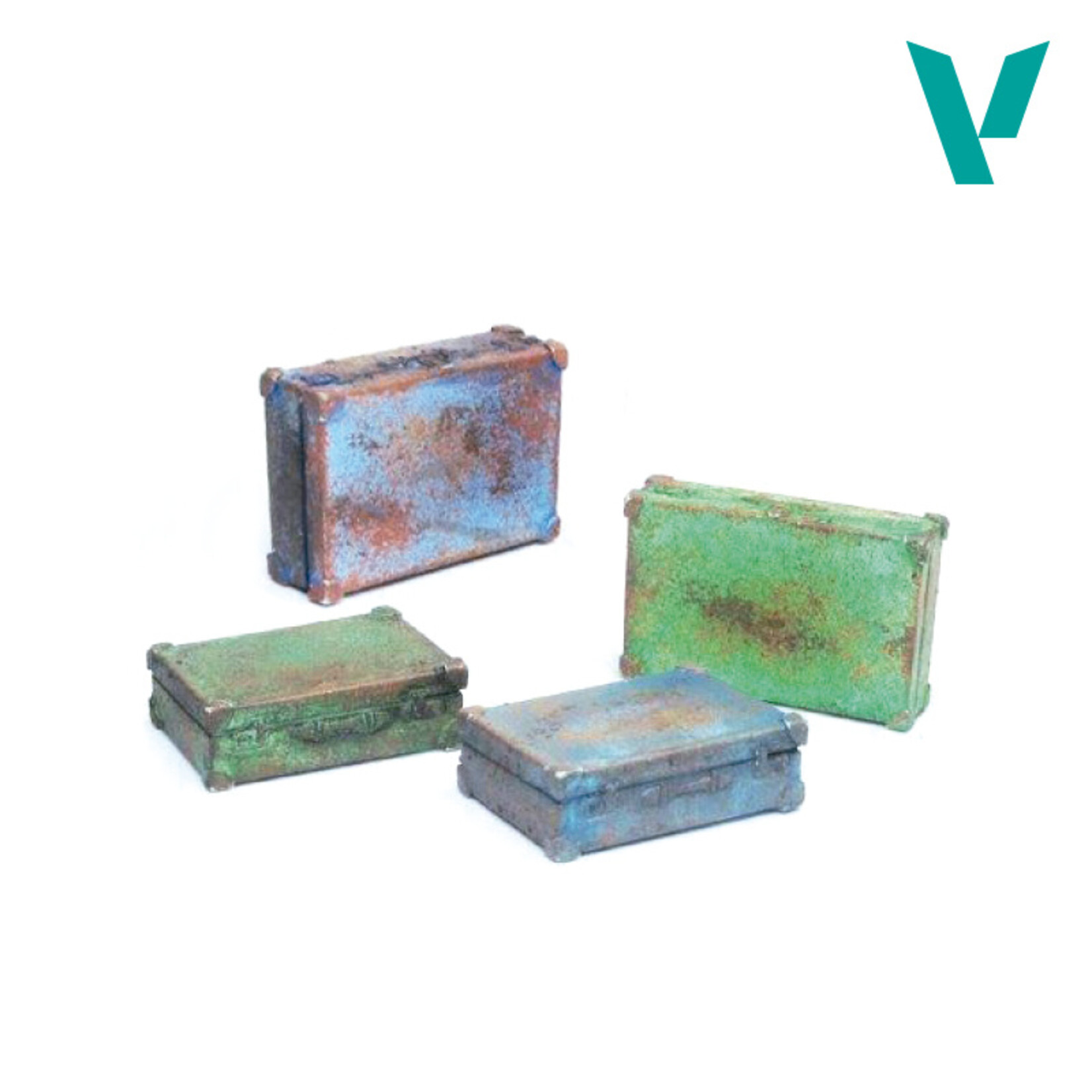 Vallejo - Vallejo Scenics - Metal Suitcases