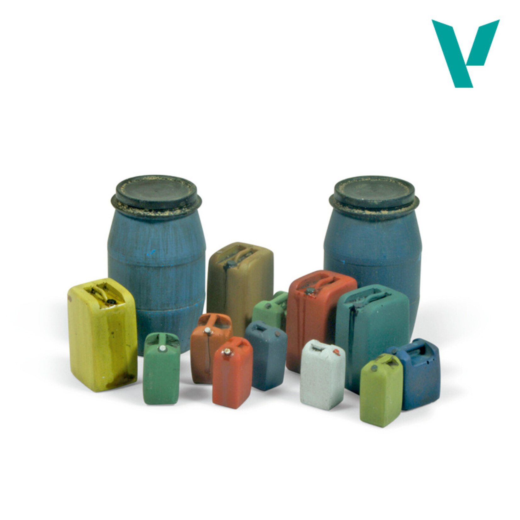 Vallejo - Vallejo Scenics - Assorted Modern Plastic Drums #2
