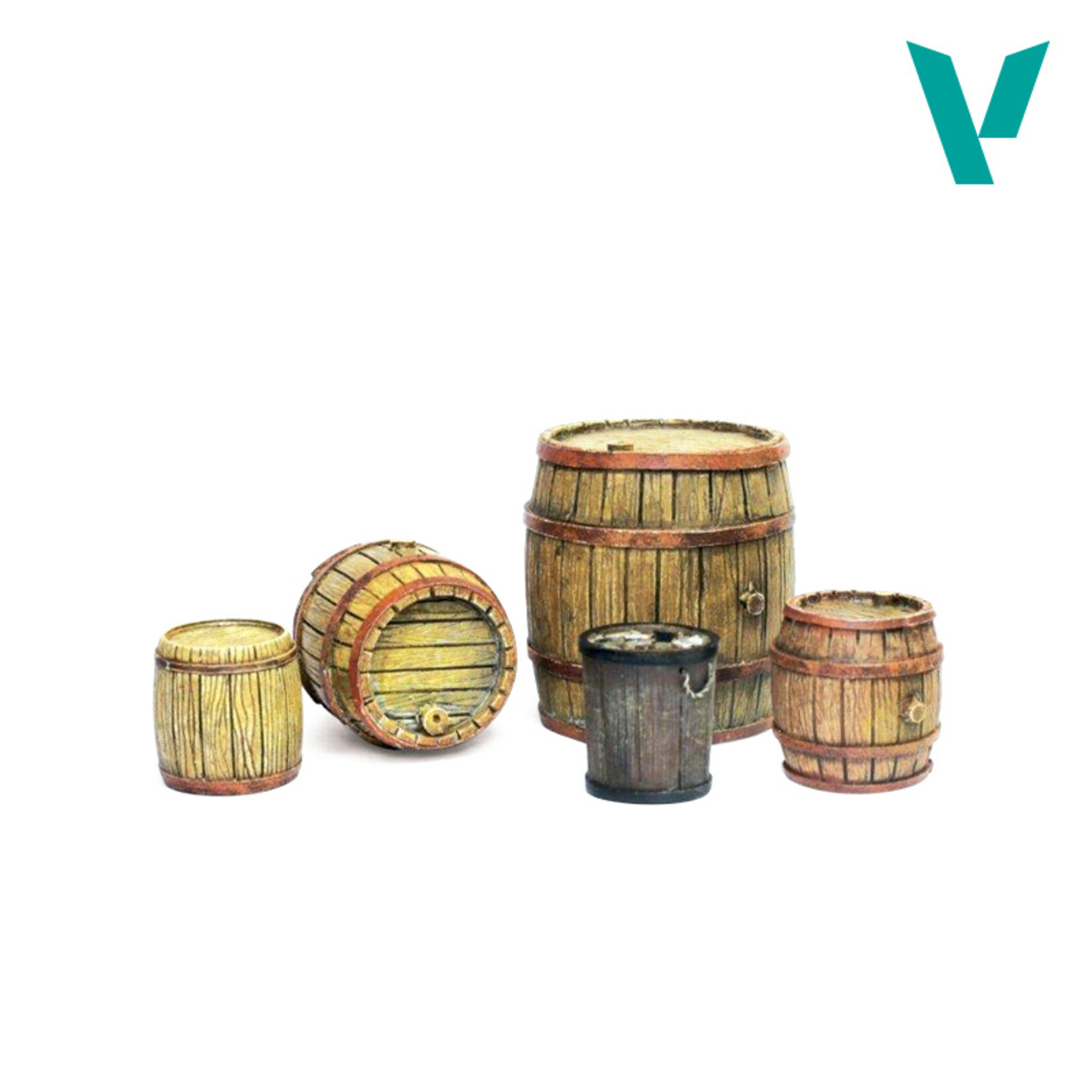 Vallejo - Vallejo Scenics - Wooden Barrels