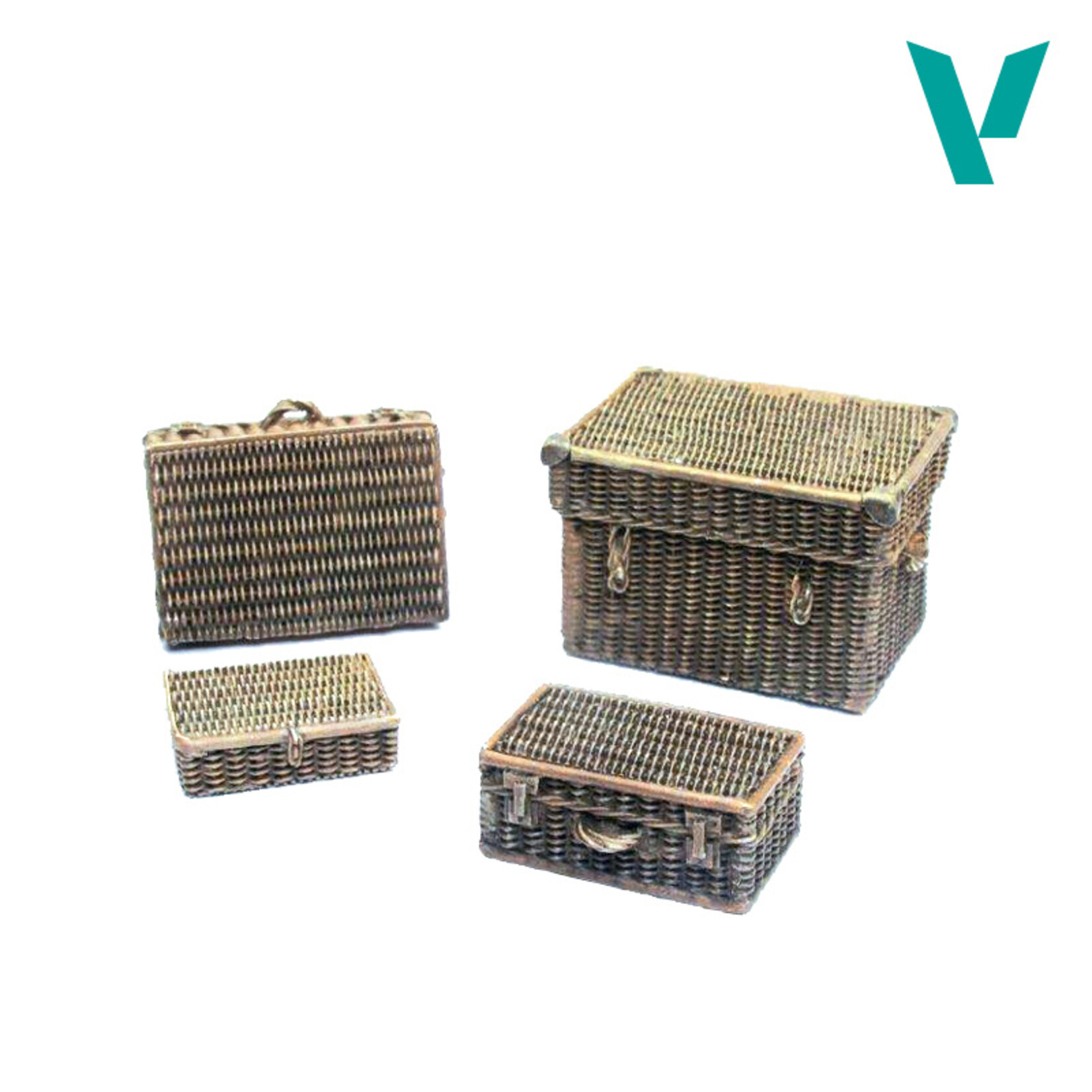 Vallejo - Vallejo Scenics - Wicker Suitcases
