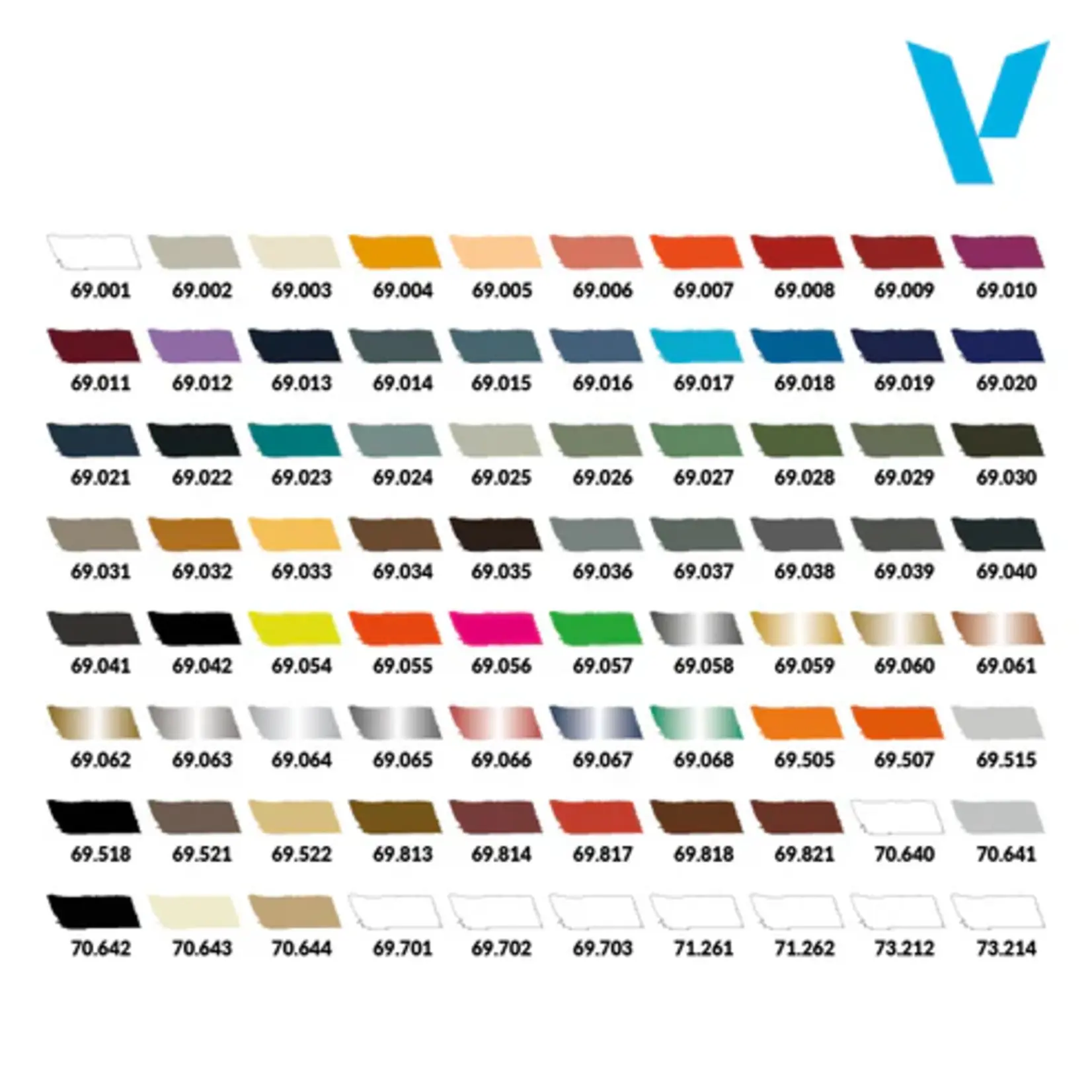 Vallejo Vallejo - Mecha Color - 80 colors case