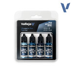 Vallejo Vallejo True Metallic Metal Ultramarine Blue Paint Set (4)