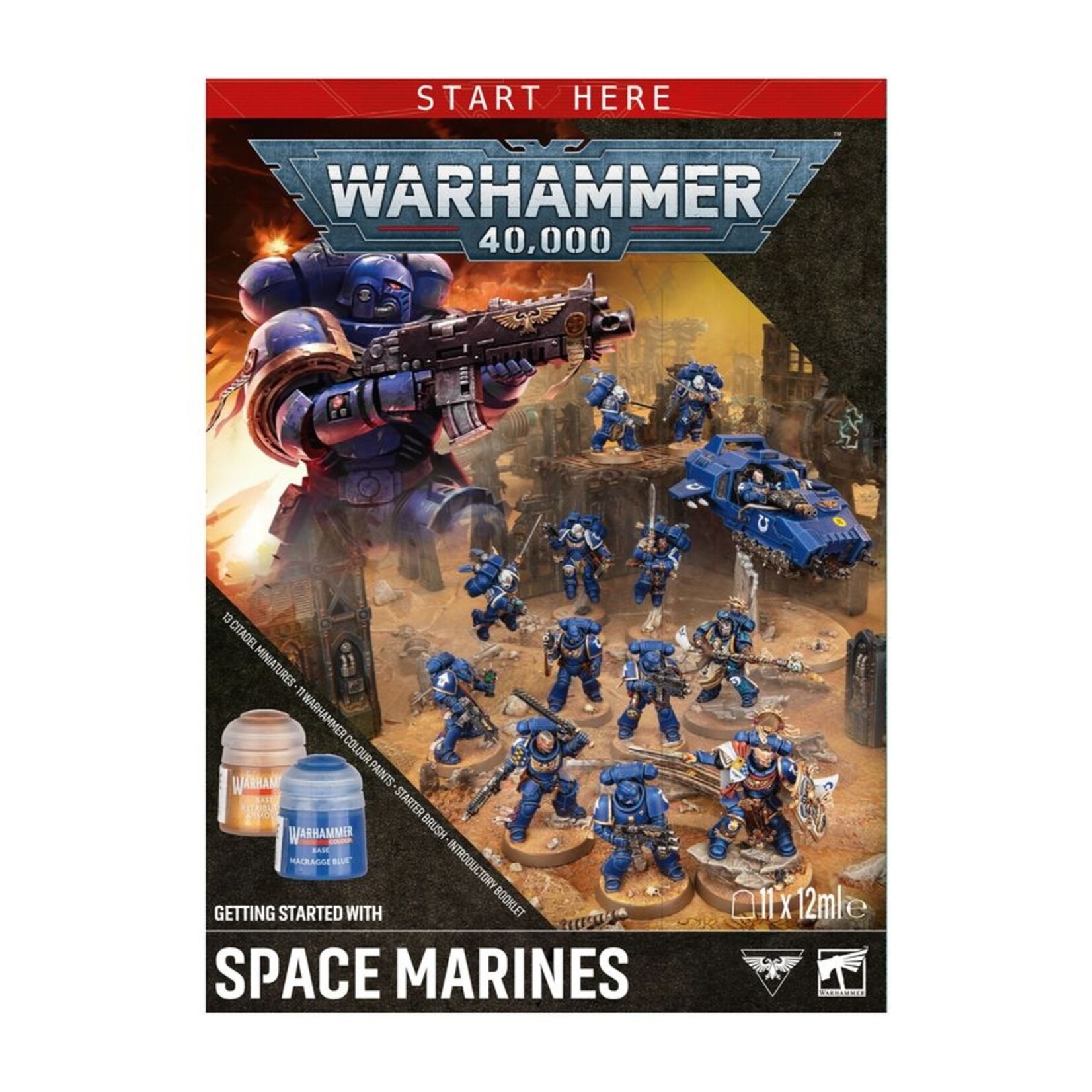 Warhammer 40.000 Start here : Getting Started With Space Marines