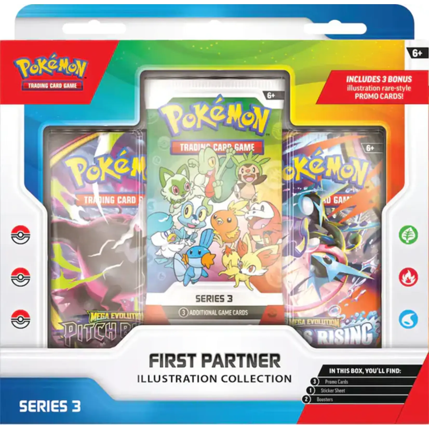 Pokémon (Pre ships on 07/08/26) First Partner Illustration Collection - Series 3