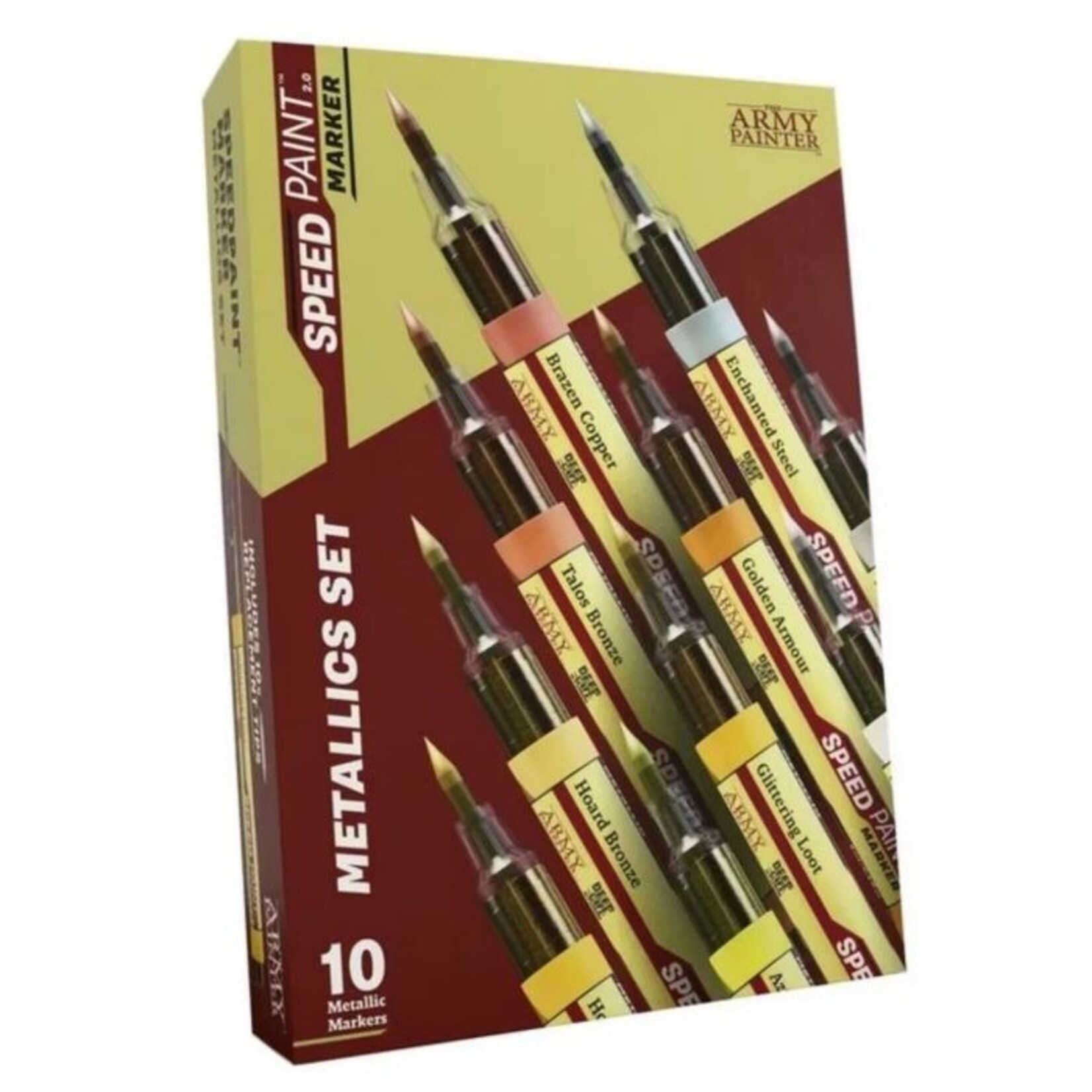 the army painter (Preorder ship on 15/08) The Army Painter - Speedpaint Marker Metallics Set