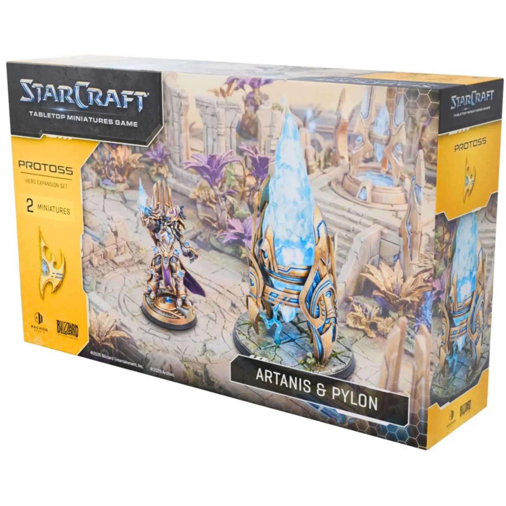 starcraft miniatures game ( preorder - Ships 24/08 )StarCraft® The Miniatures Game - Artanis (Hierarch) - Protoss - Hero Expansion Set