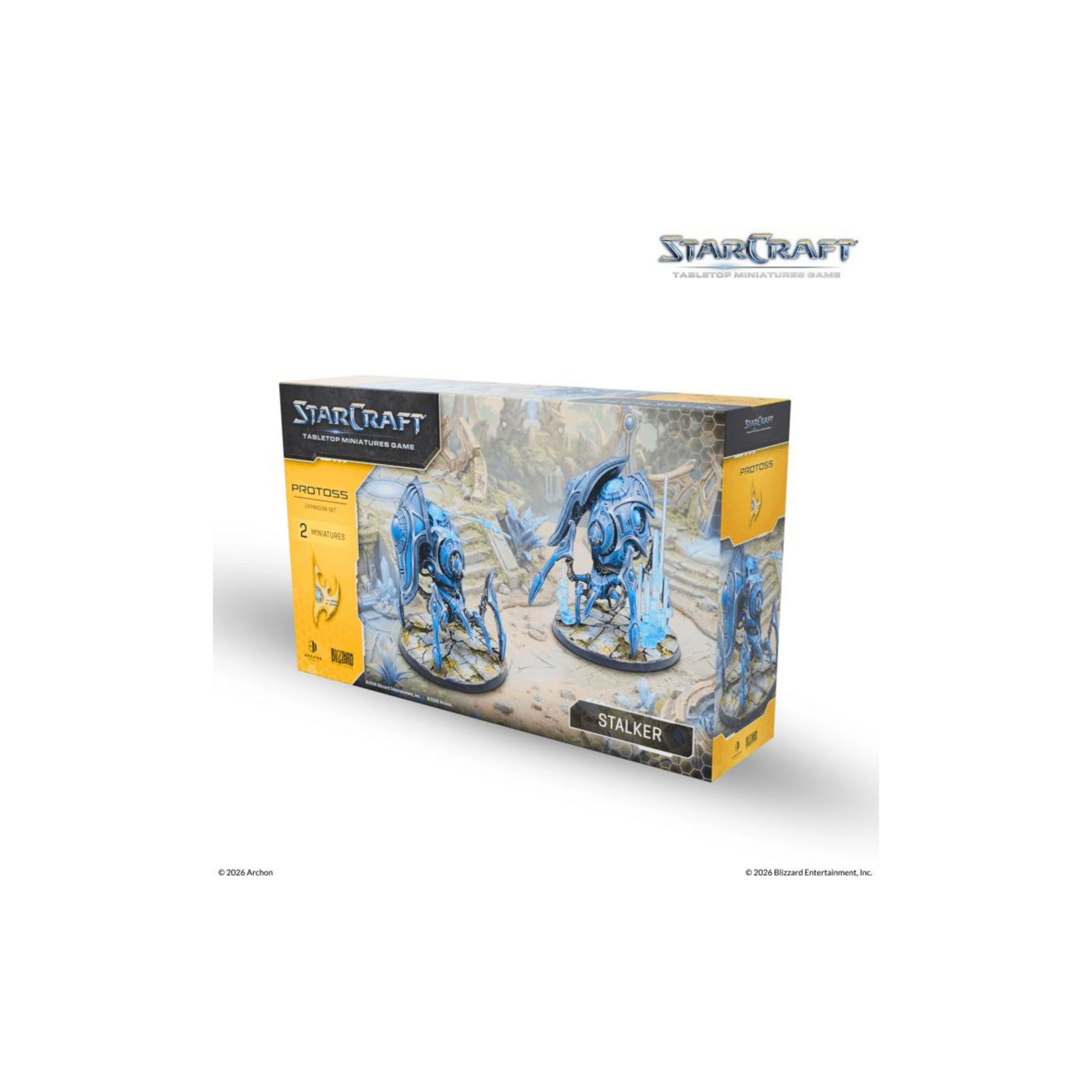 starcraft miniatures game StarCraft® The Miniatures Game - Stalker - Protoss - Expansion Set