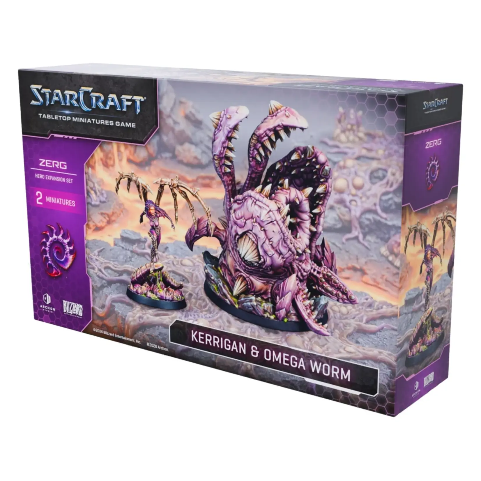 starcraft miniatures game ( preorder - Ships 24/08 )StarCraft® The Miniatures Game - Kerrigan (Primal Kerrigan) - Zerg - Hero Expansion Set