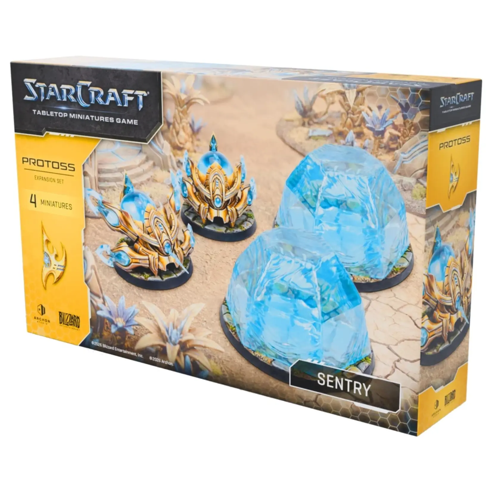 starcraft miniatures game ( preorder - Ships 24/08 )StarCraft® The Miniatures Game - Sentry - Protoss - Expansion Set