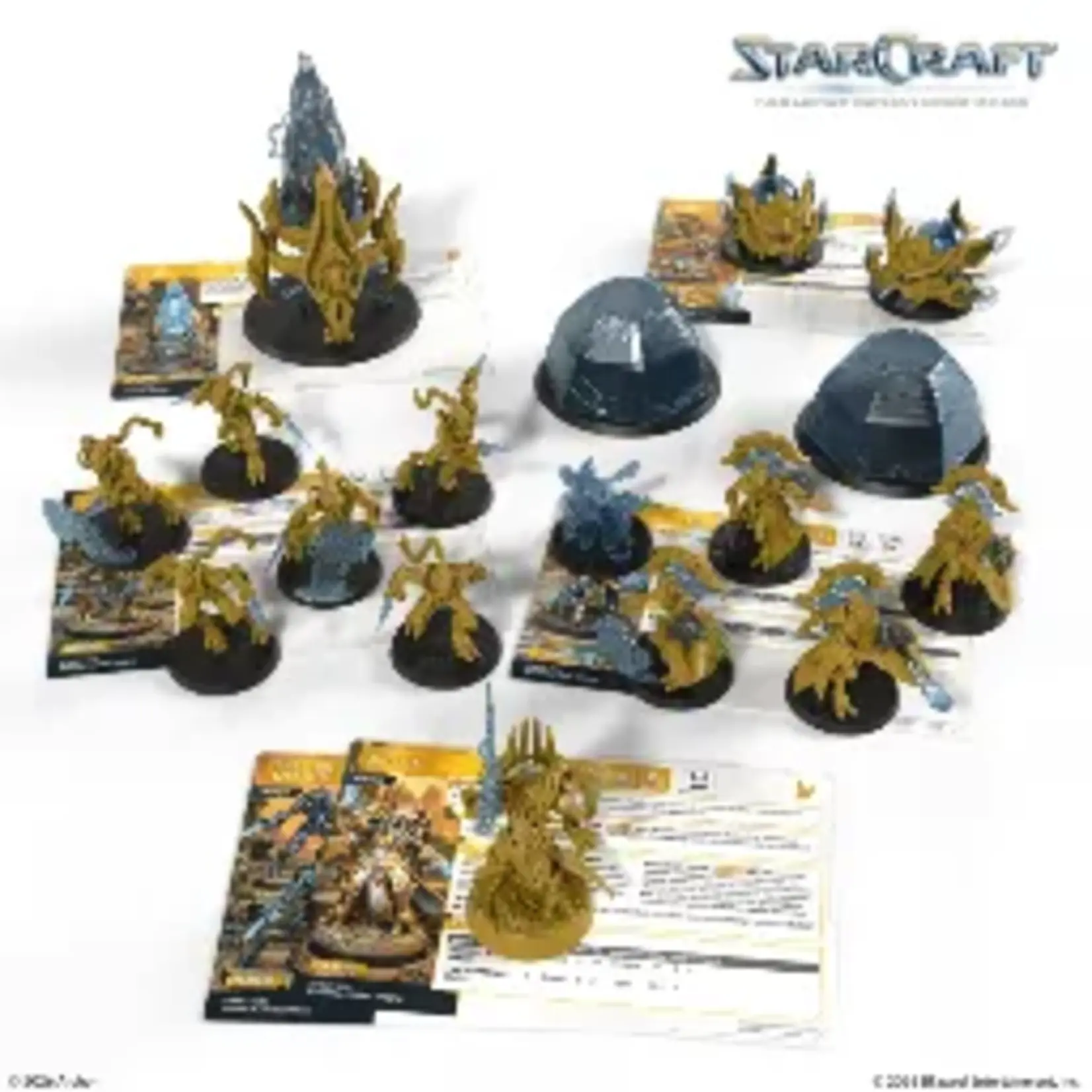 starcraft miniatures game ( preorder - Ships 24/08 )StarCraft® The Miniatures Game - Protoss Starter Set Founders Edition