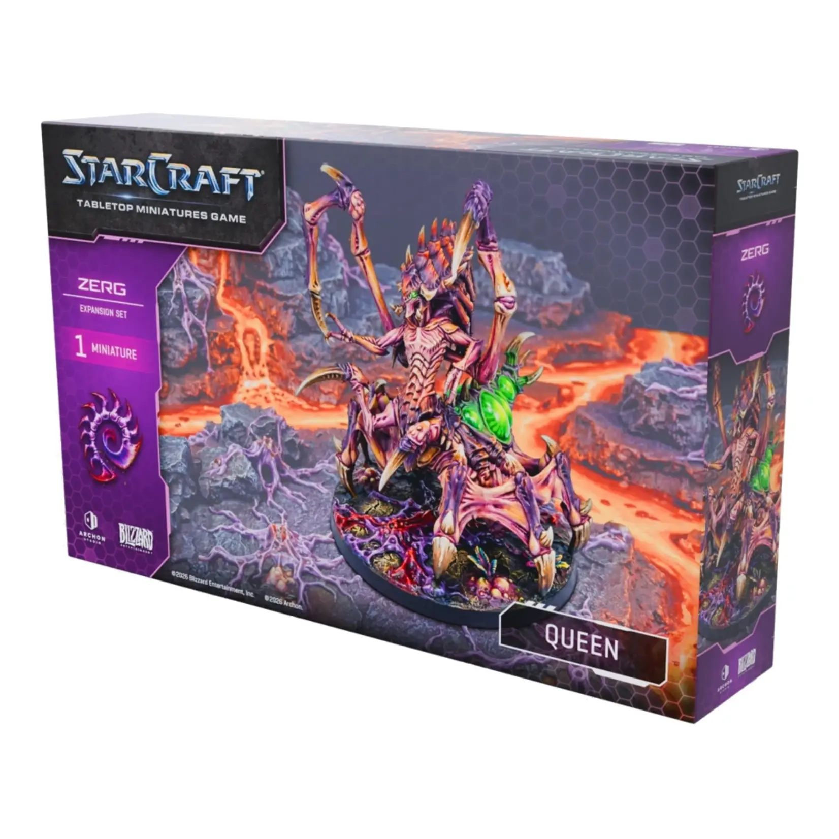 starcraft miniatures game ( preorder - Ships 24/08 )StarCraft® The Miniatures Game - Queen - Zerg - Expansion Set