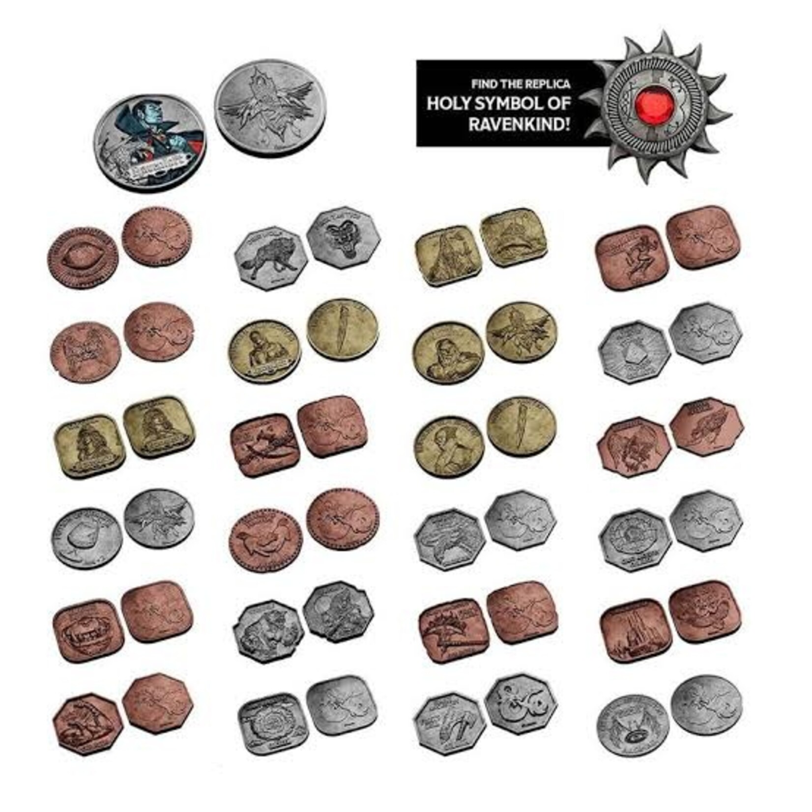 Dungeons & Dragons Sirius Dice - D&D – Ravenloft: Castle Ravenloft Treasure Packs