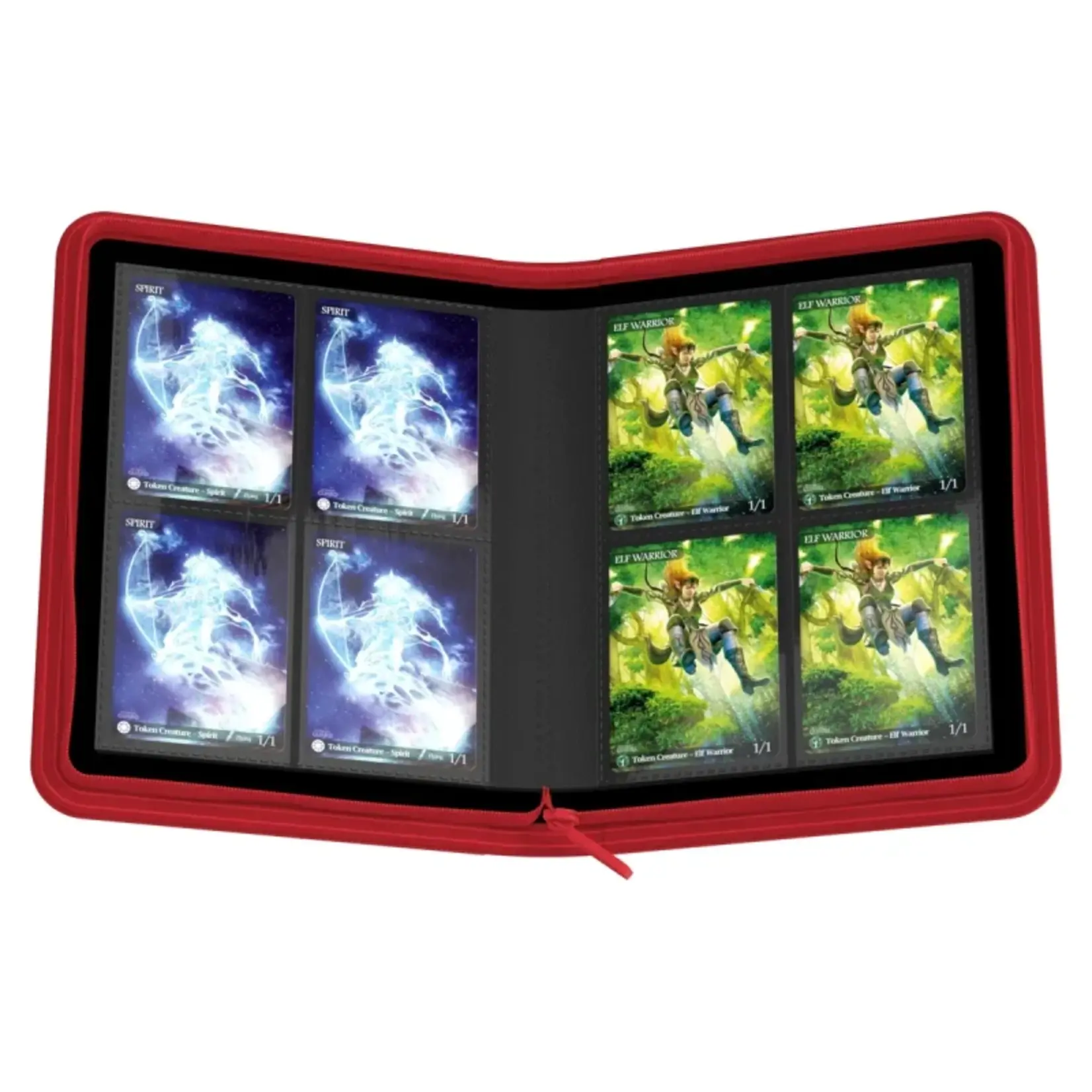 Ultimate Guard Ultimate Guard Zipfolio 160 8-Pocket Xenoskin - Red