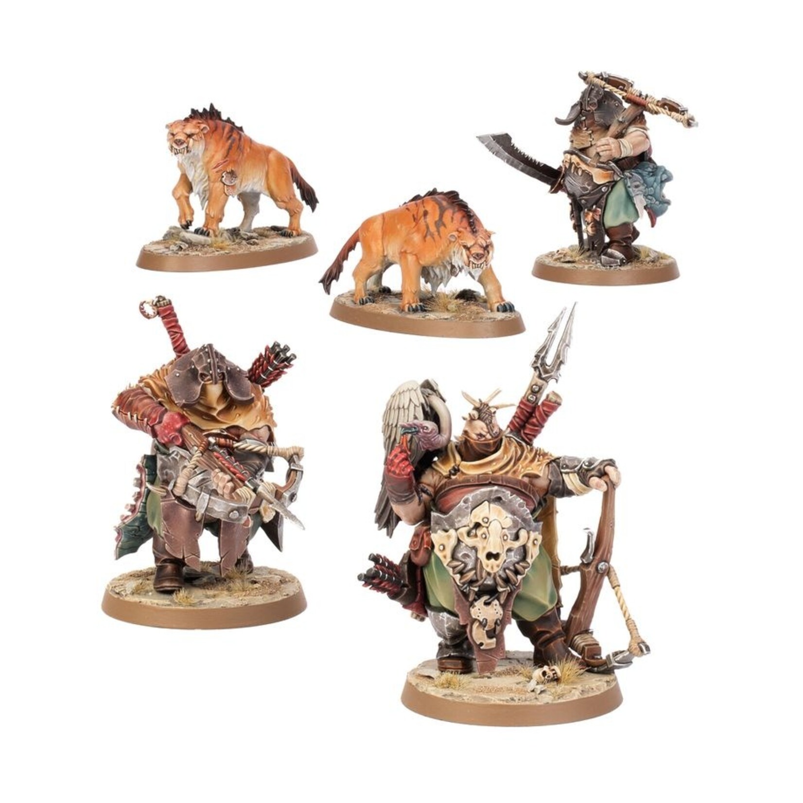 Warhammer: Age of Sigmar Ogor Mawtribes: Hunters With Sabrefangs