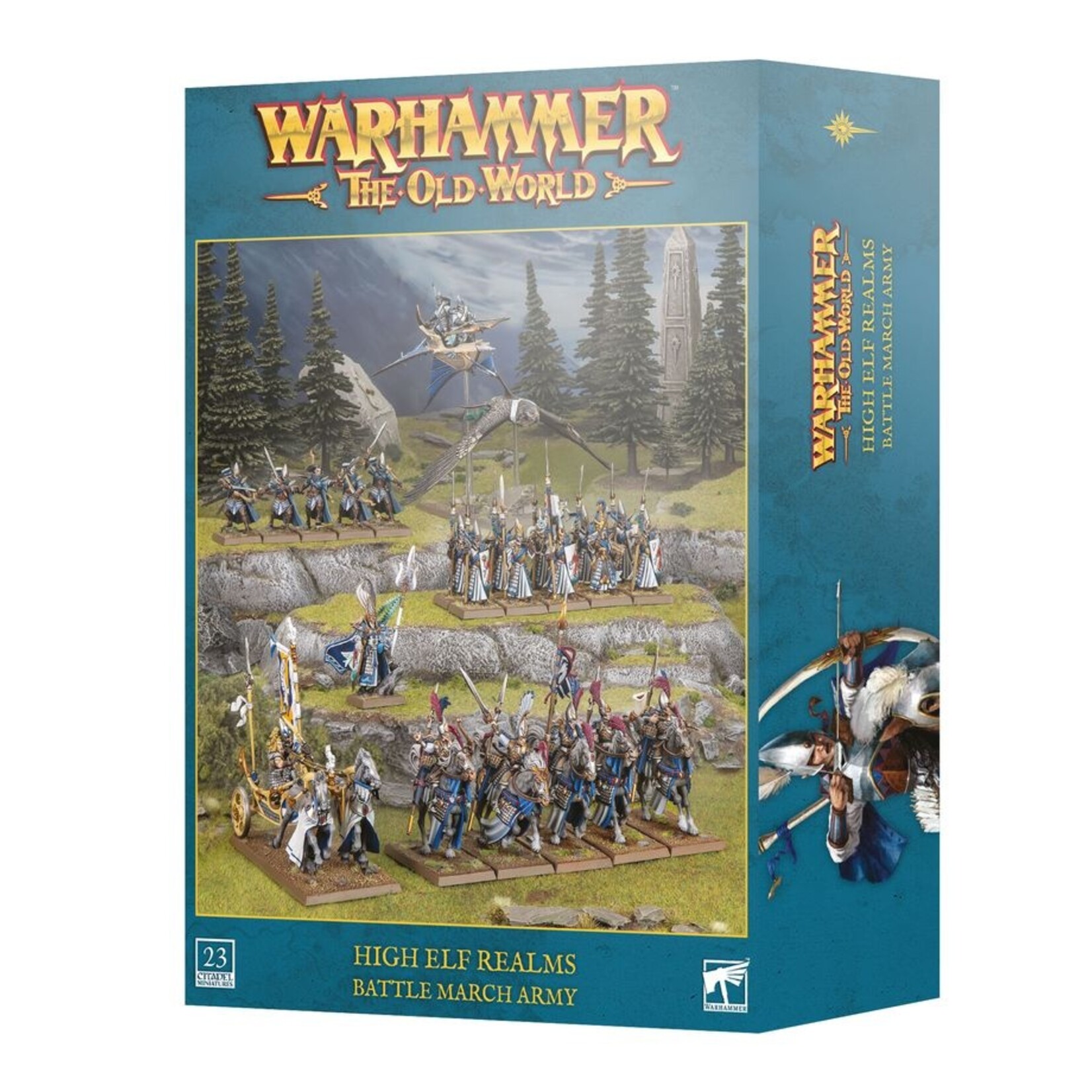 Warhammer: The Old World (Pre-Order Ships 12/9/2026)High Elf Realms: Battle March Army