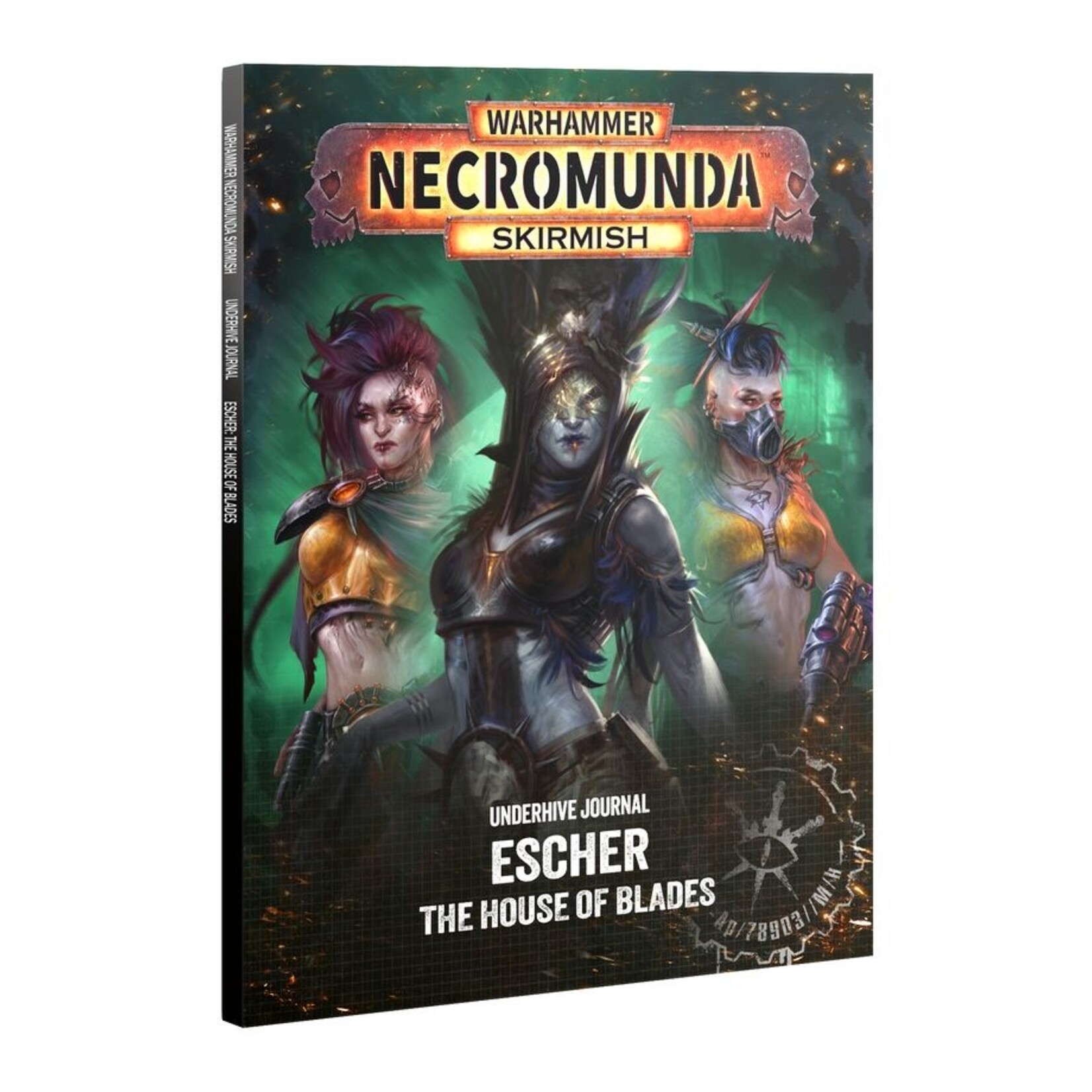 Warhammer: Necromunda (Pre-Order Ships On 19/09/2026)U/Hive Journal: Escher: House Of Blades