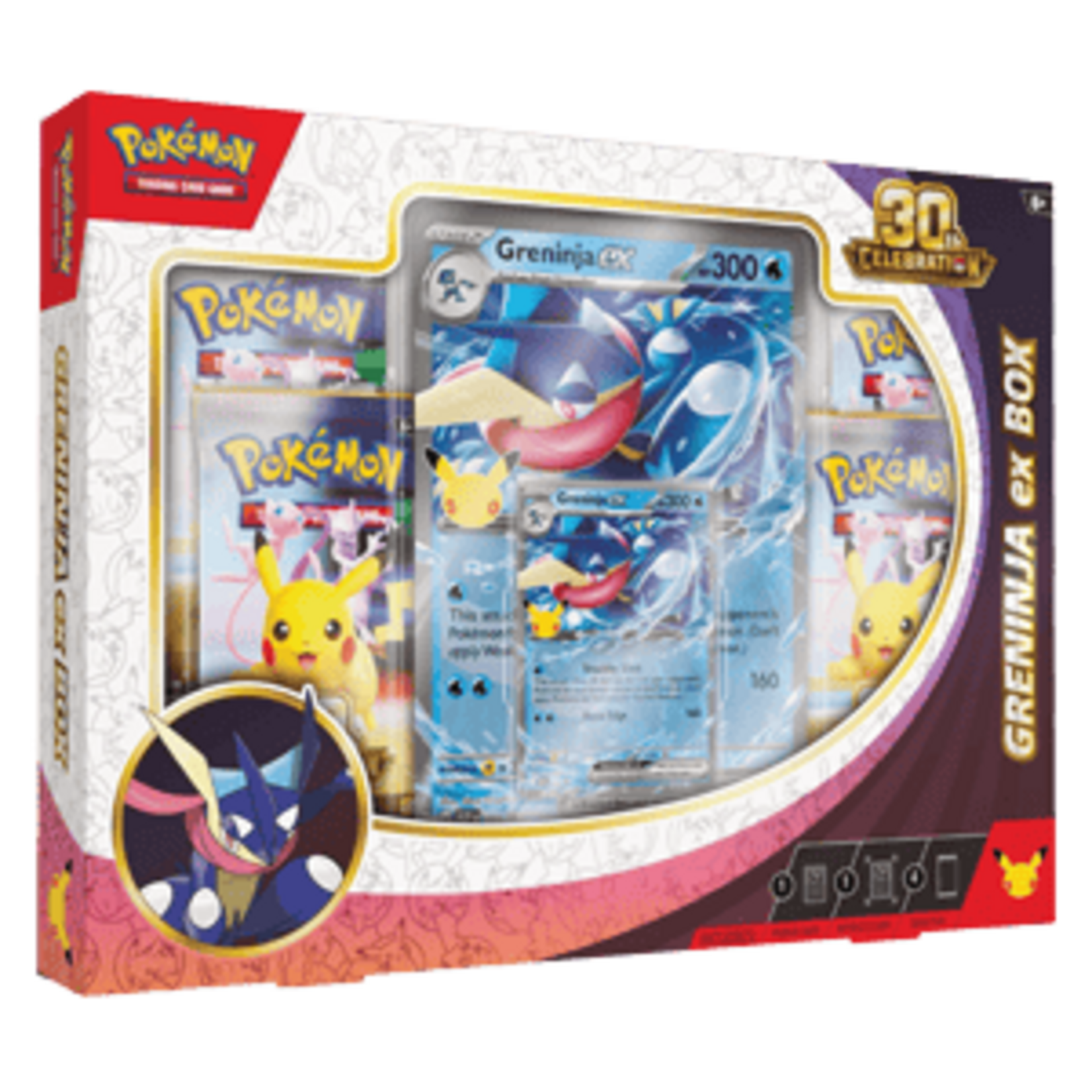 Pokémon (Preorder Ships On 16/09) Pokemon - 30th Celebration: Greninja ex Box