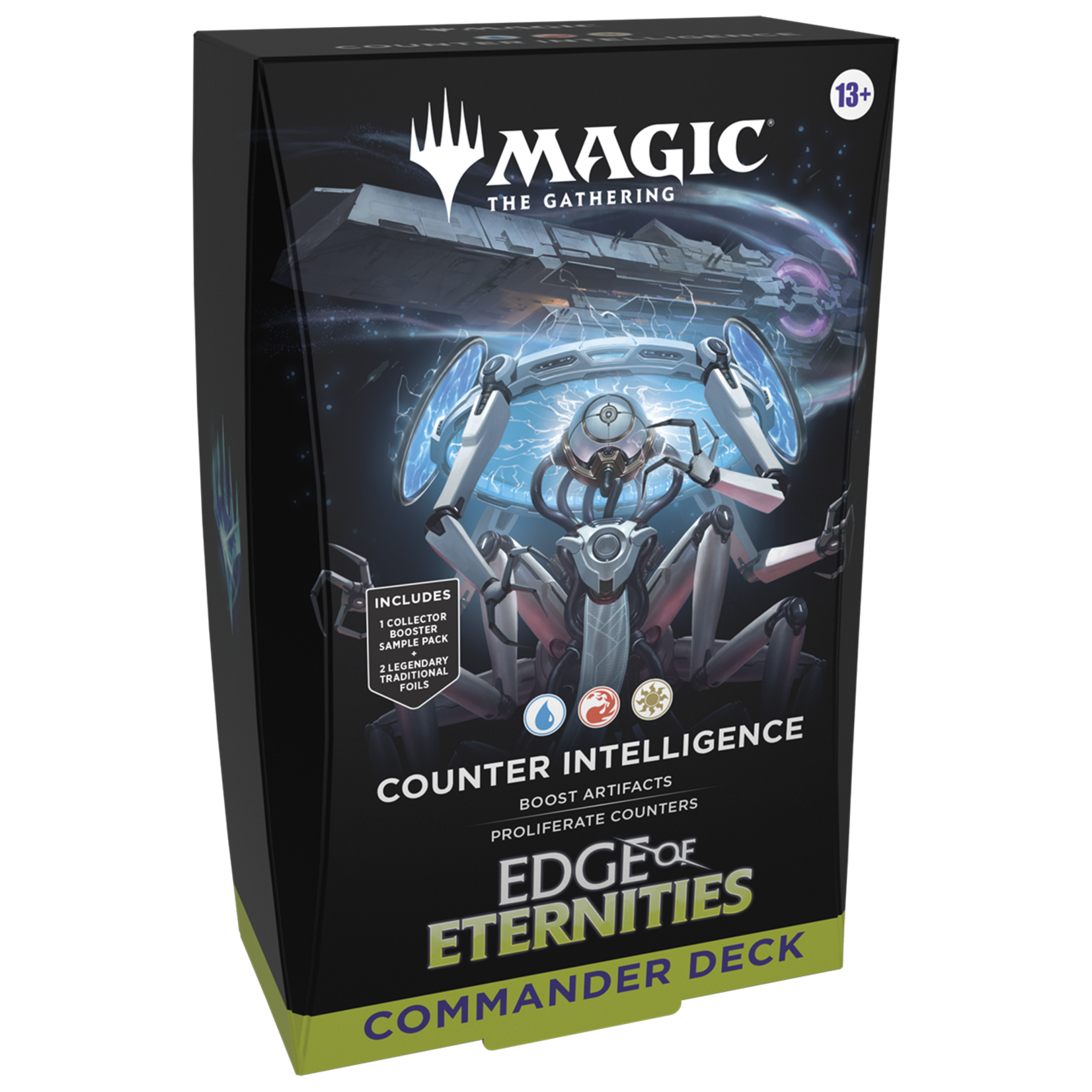 Magic the gathering Edge of Eternities - Counter Intelligence - Commander Deck