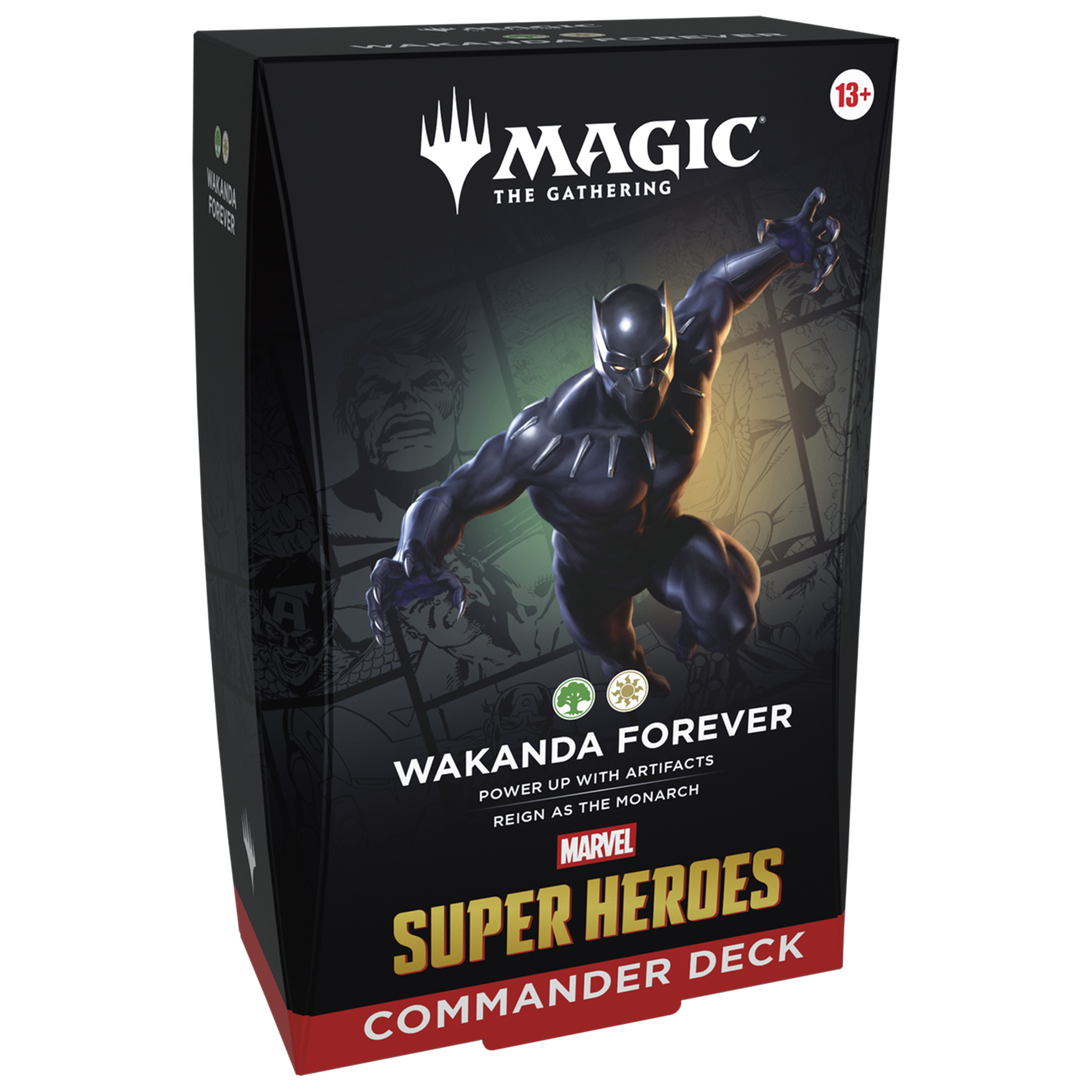 Magic the gathering Marvel Super Heroes -  Wakanda Forever - Commander Deck