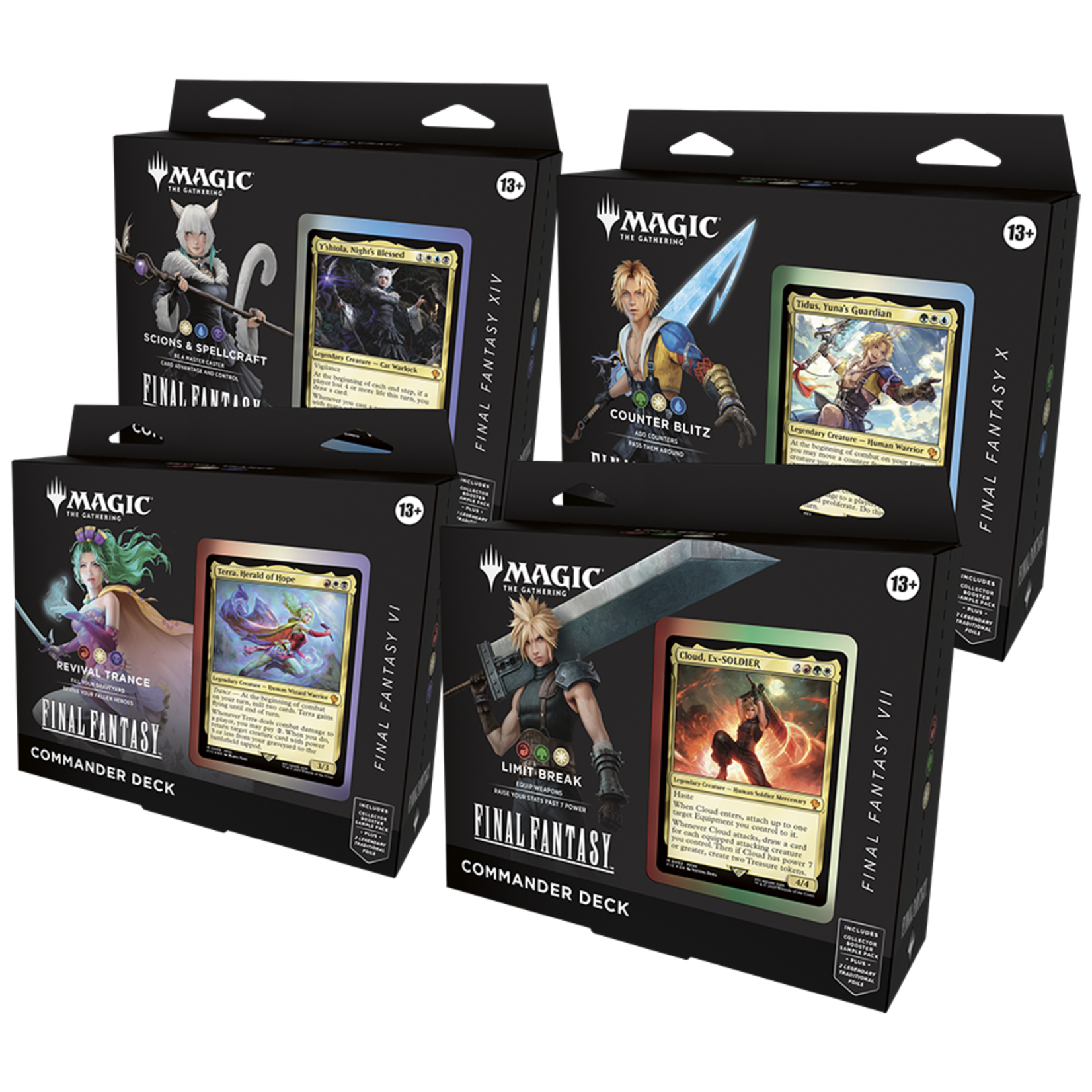 Magic the gathering Final Fantasy - Commander deck set