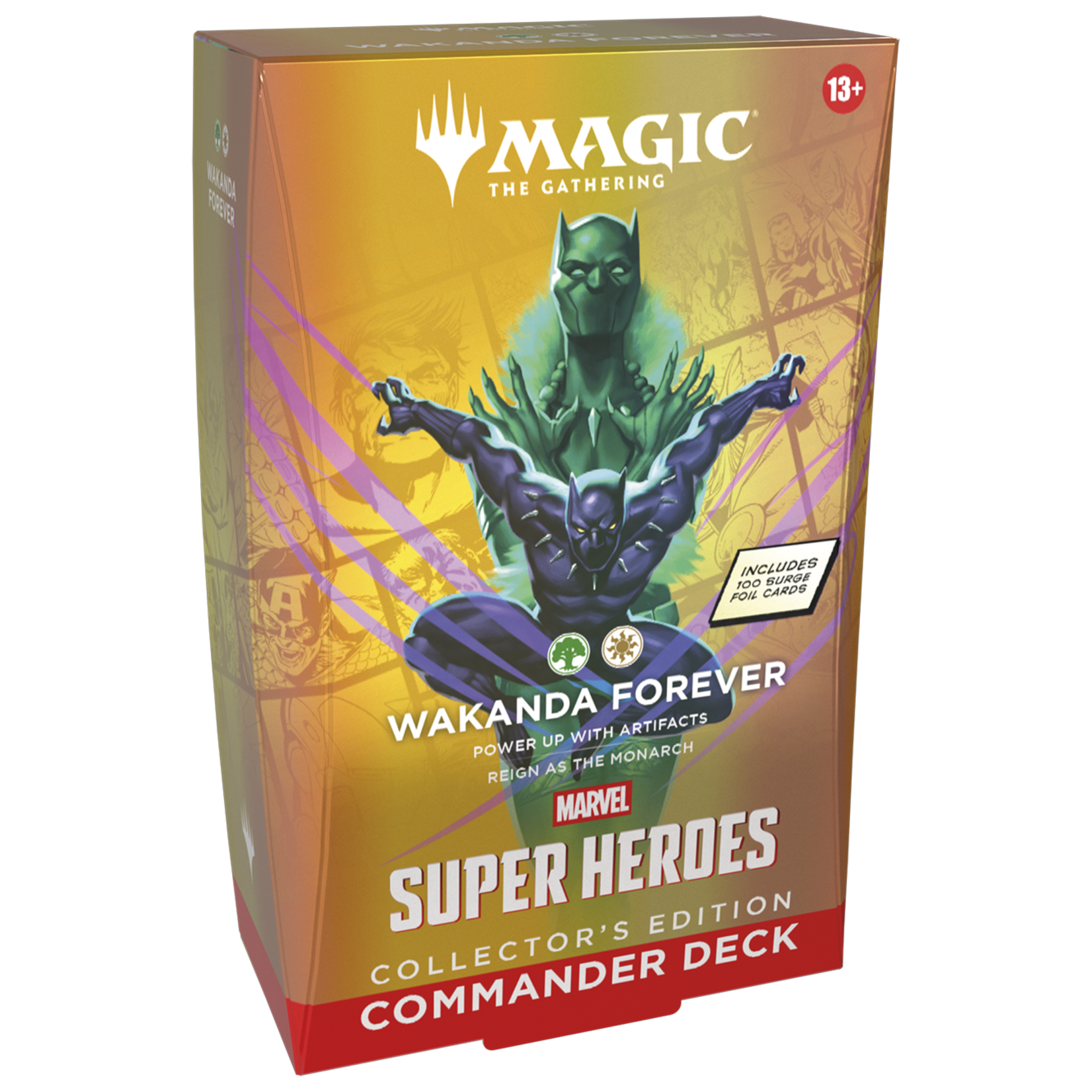 Magic the gathering Marvel Super Heroes  - Wakanda Forever - Collector  Commander Deck
