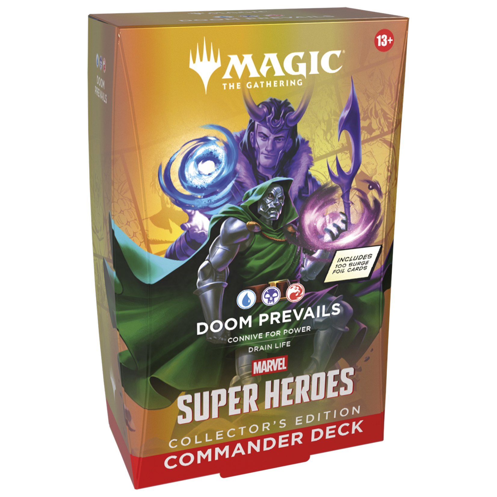 Magic the gathering Marvel Super Heroes - Doom Prevails - Collector Commander Deck