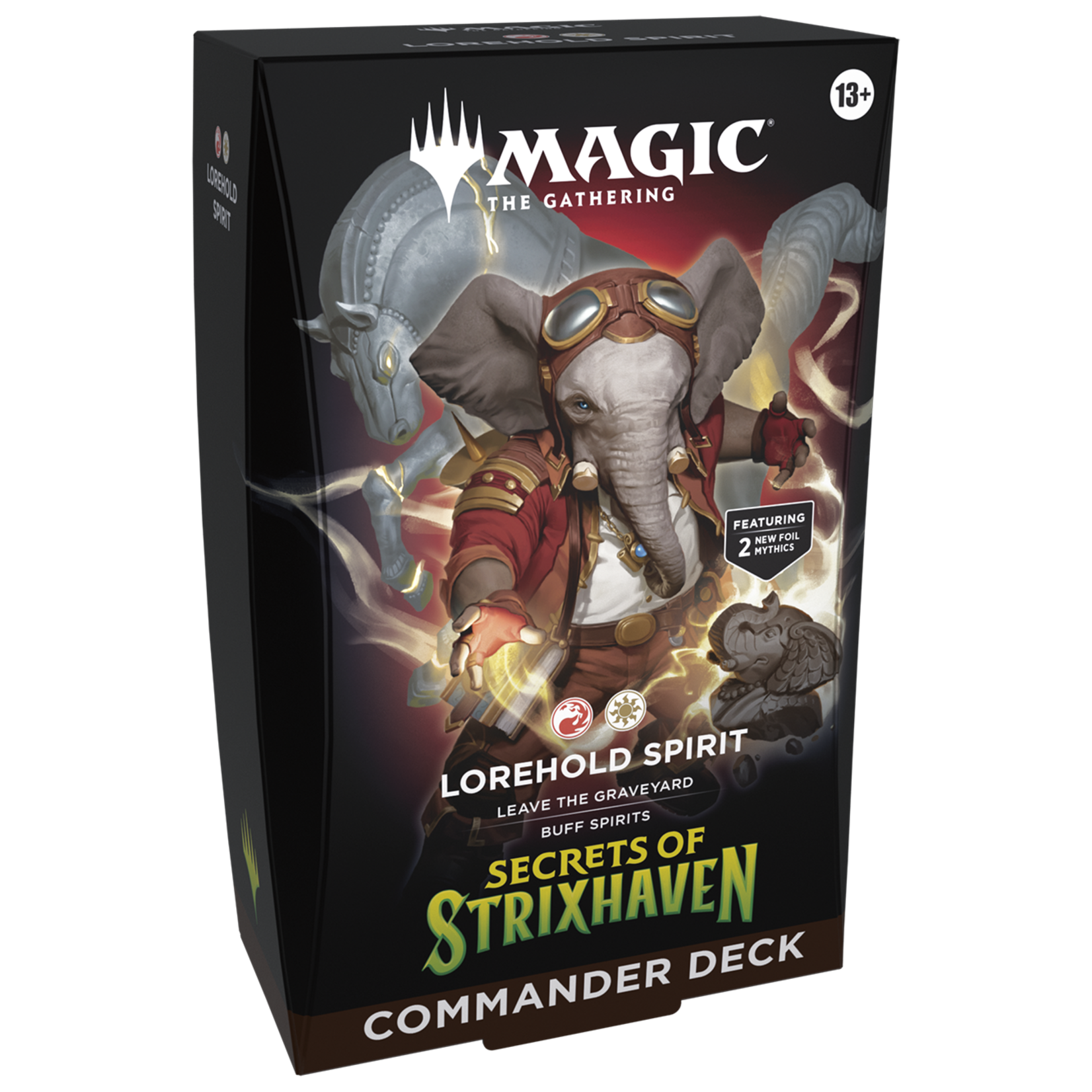 Magic the gathering Secrets of Strixhaven - Lorehold Spirit - Commander Deck