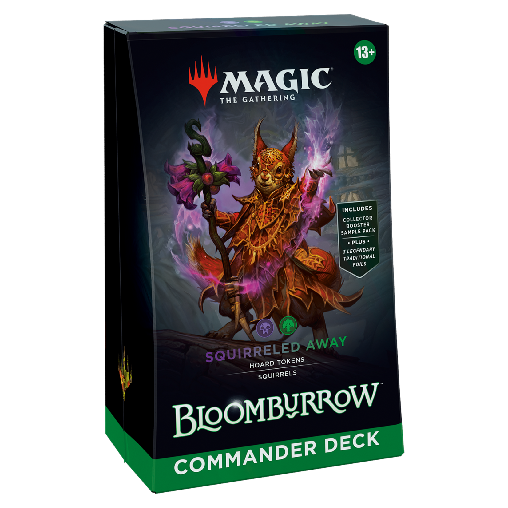 Magic the gathering Bloomburrow - Squirreled Away - Commander deck