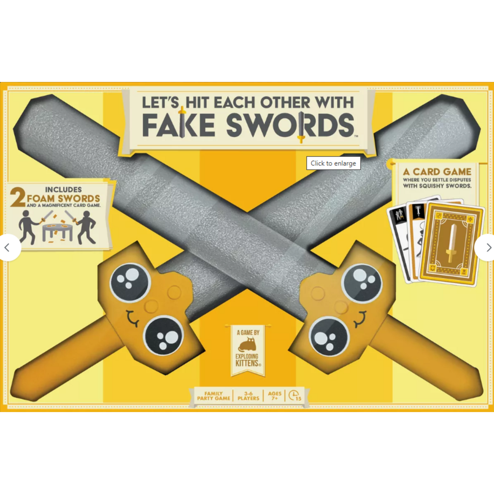 explodingkittens Let's Hit Each Other with Fake Swords | NL