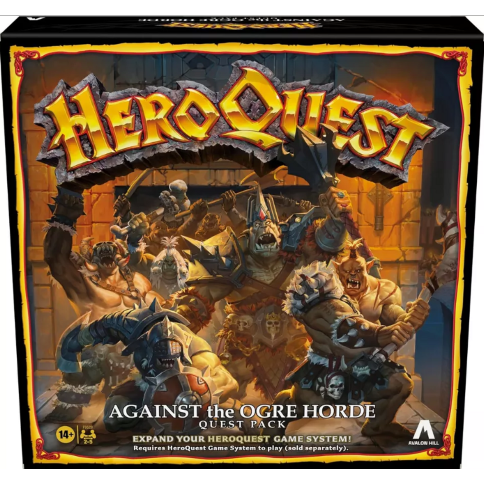 Avalon Hill Heroquest - Against the Ogre Horde Quest Pack