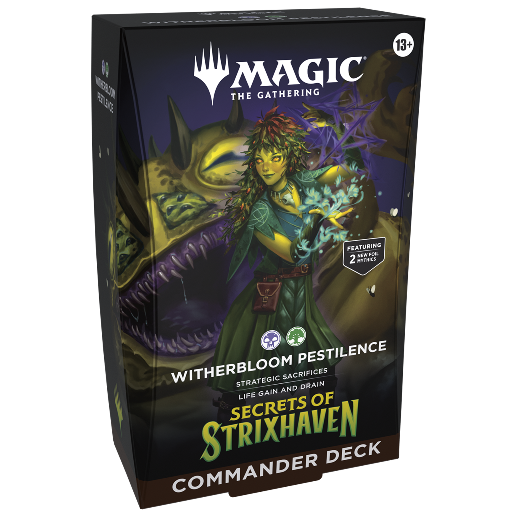 Magic the gathering Commander: Secrets of Strixhaven: "Witherbloom Pestilence" Commander Deck