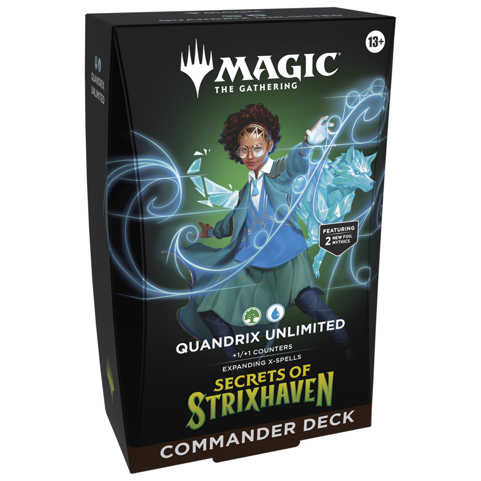 Magic the gathering Commander: Secrets of Strixhaven: "Quandrix Unlimited" Commander Deck