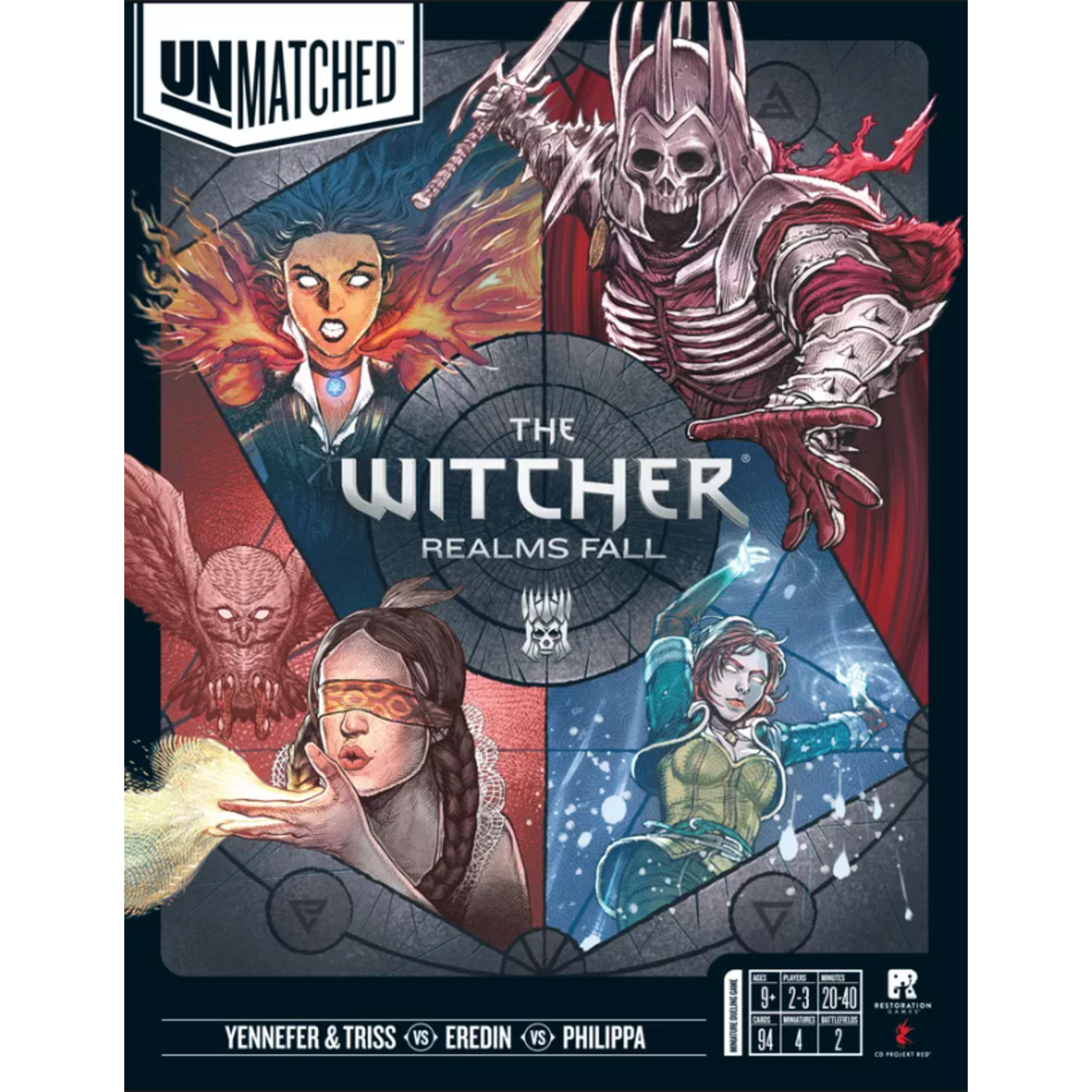 iello Unmatched: The Witcher – Realms Fall - EN